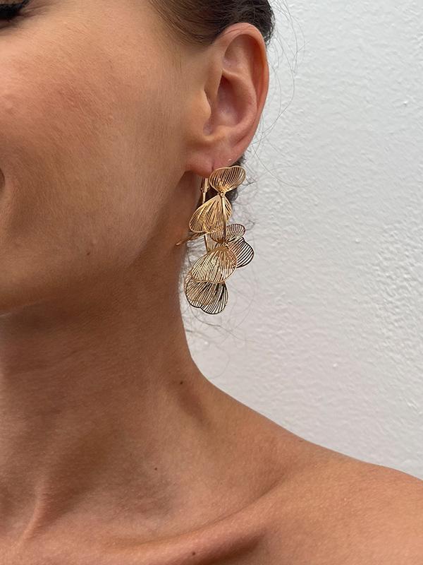 Geometric Drop Earrings Product Image