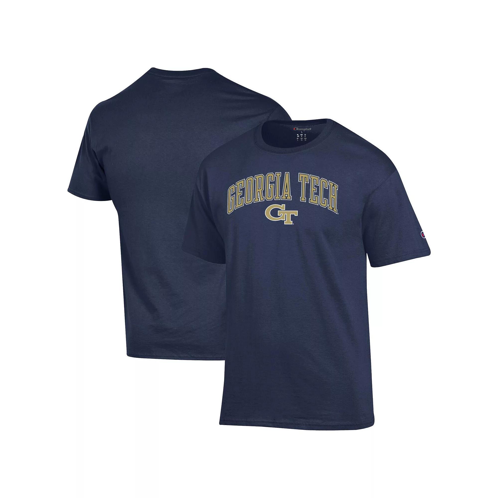 Men's Champion Navy Seattle Kraken Primary Logo T-Shirt,  Product Image