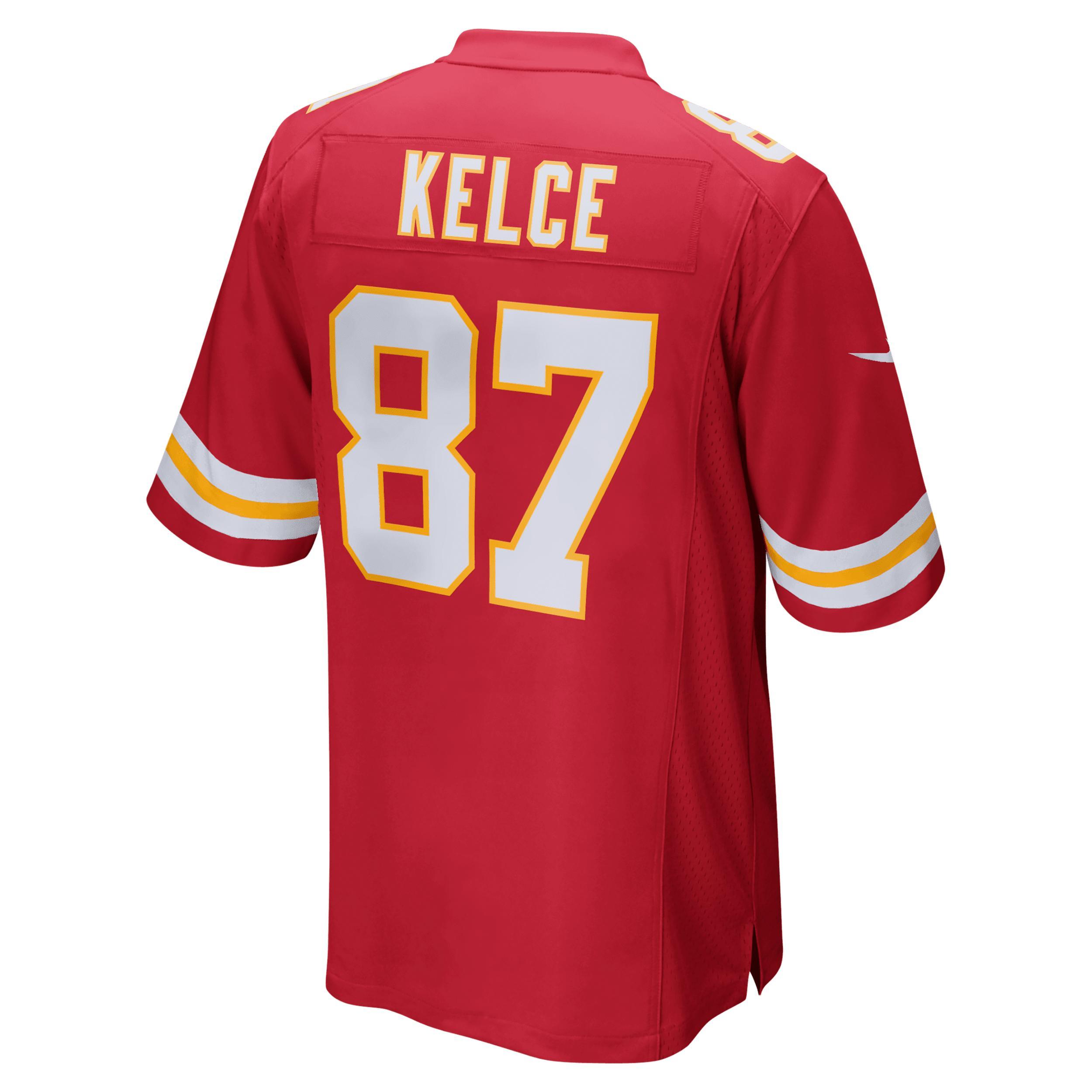 Nike Men's NFL Kansas City Chiefs (Travis Kelce) Game Football Jersey Product Image