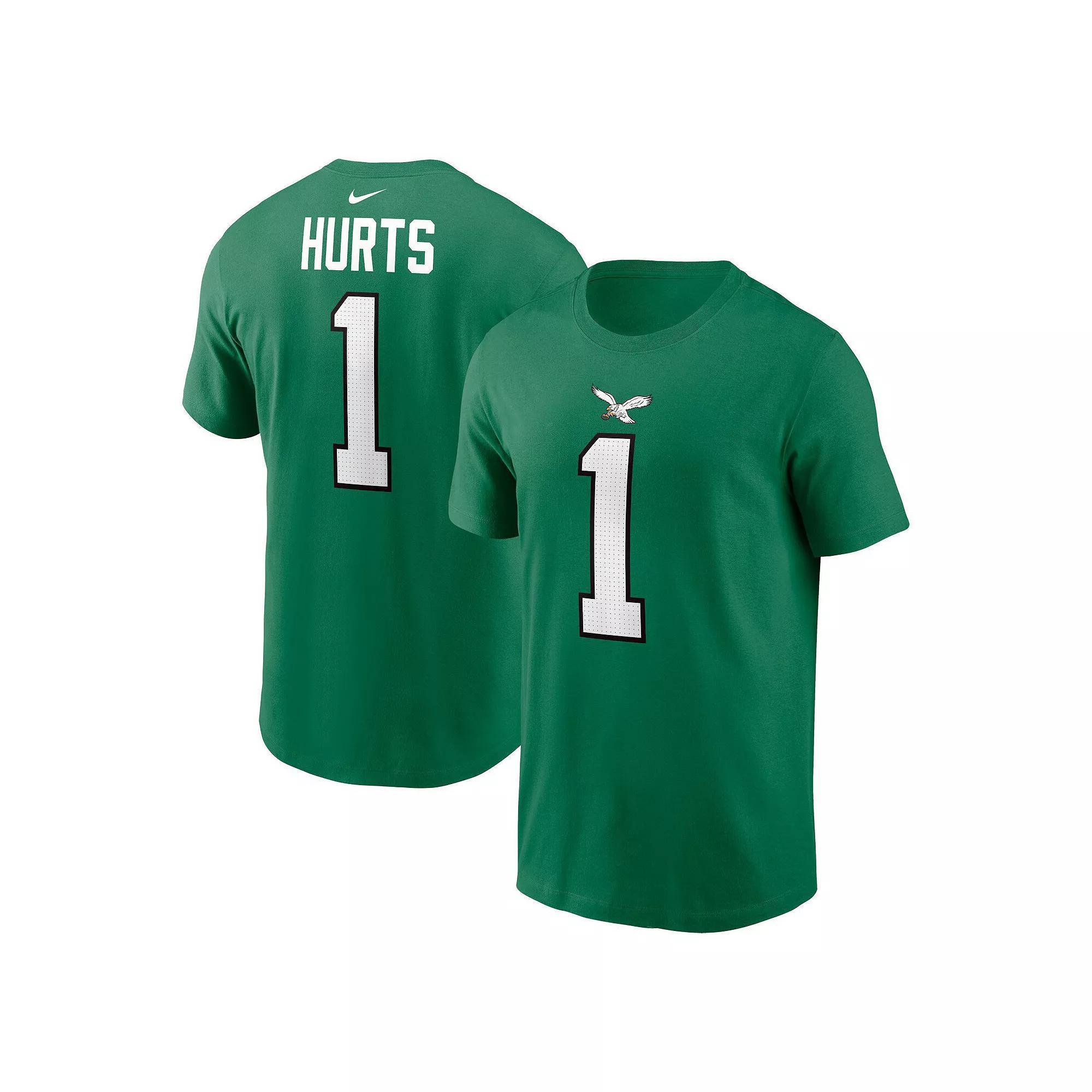 Youth Nike Jalen Hurts Kelly Green Philadelphia Eagles Player Name & Number T-Shirt, Boy's,  Product Image