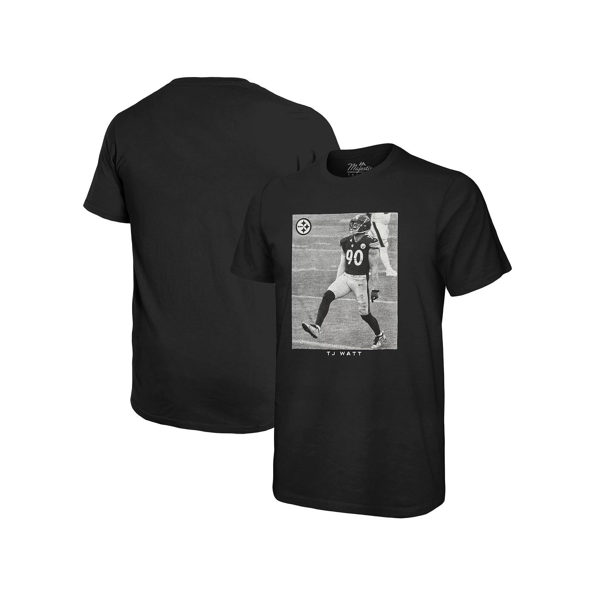 Men's Majestic Threads Joe Burrow Black Cincinnati Bengals Over Product Image