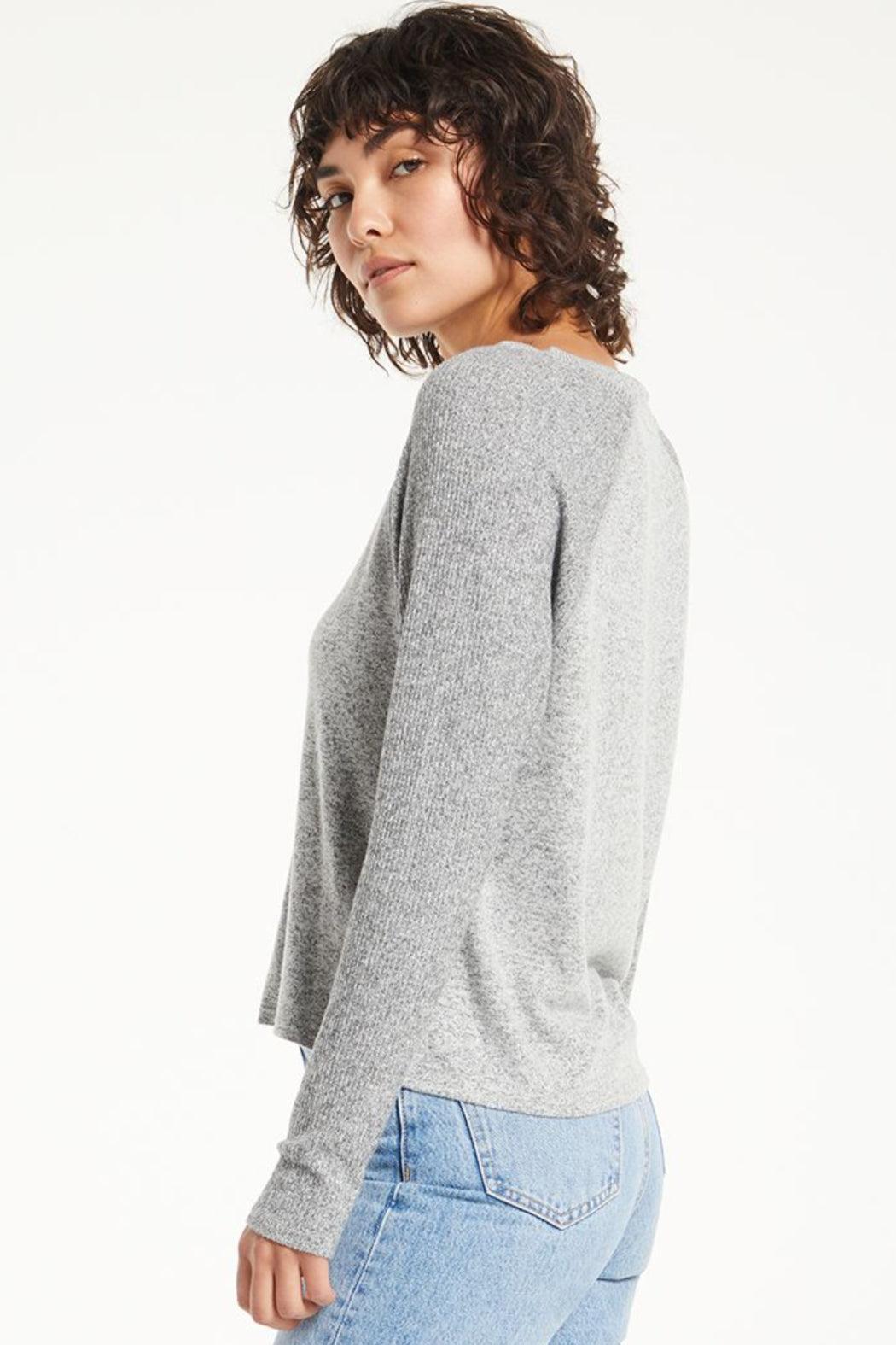 Lana Marled Front Top Product Image