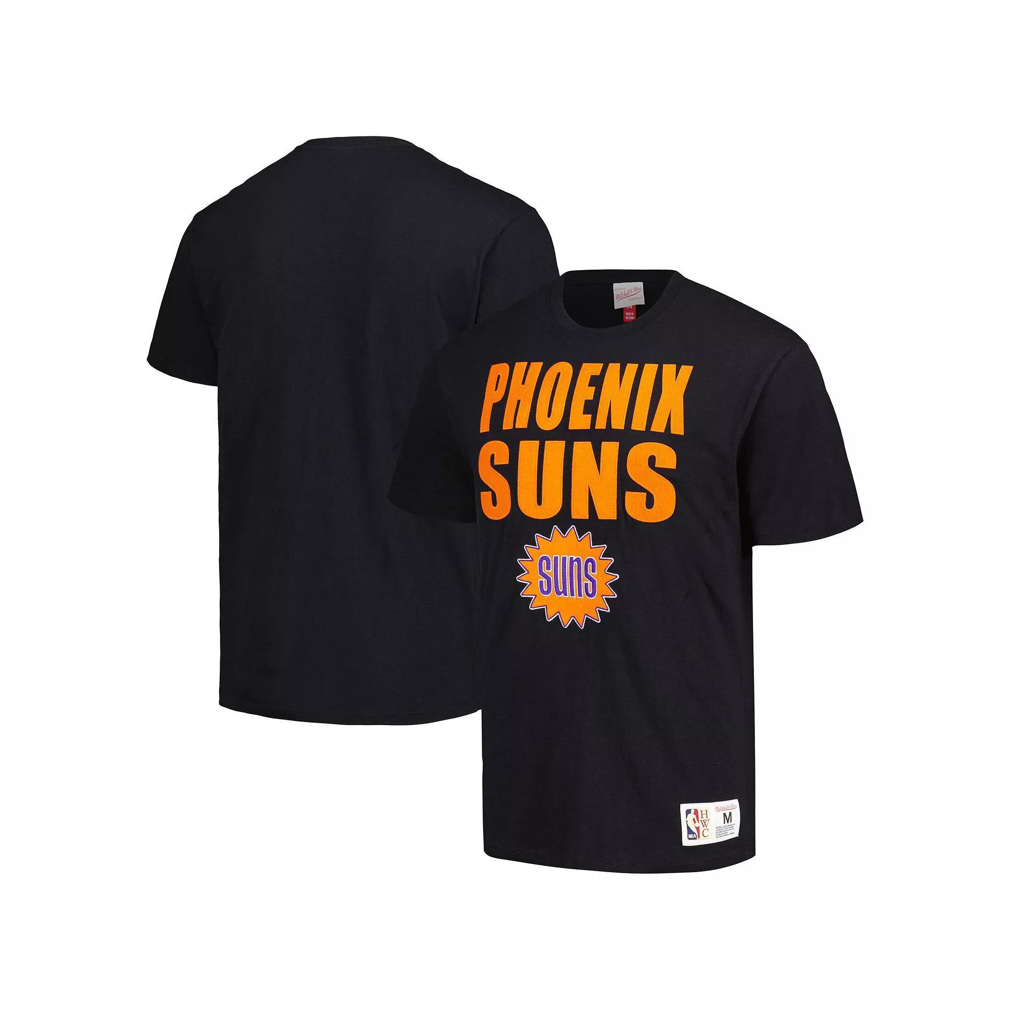 Men's Mitchell & Ness Black Phoenix Suns Hardwood Classics Legendary Slub T-Shirt,  Product Image