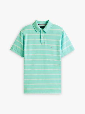 Regular Fit Stripe Wicking Polo Product Image