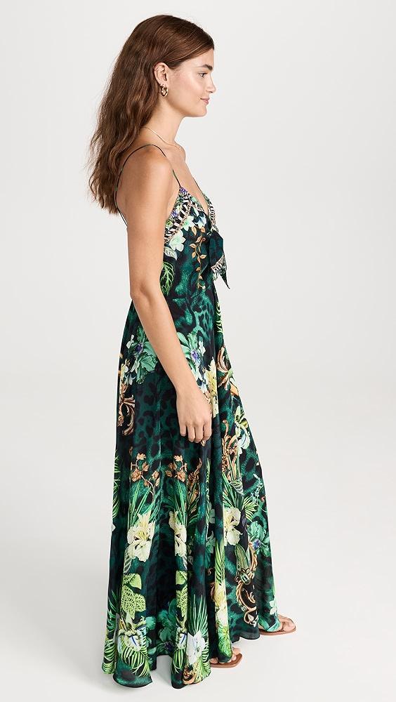 Camilla Long Dress W/ Tie Front | Shopbop Product Image