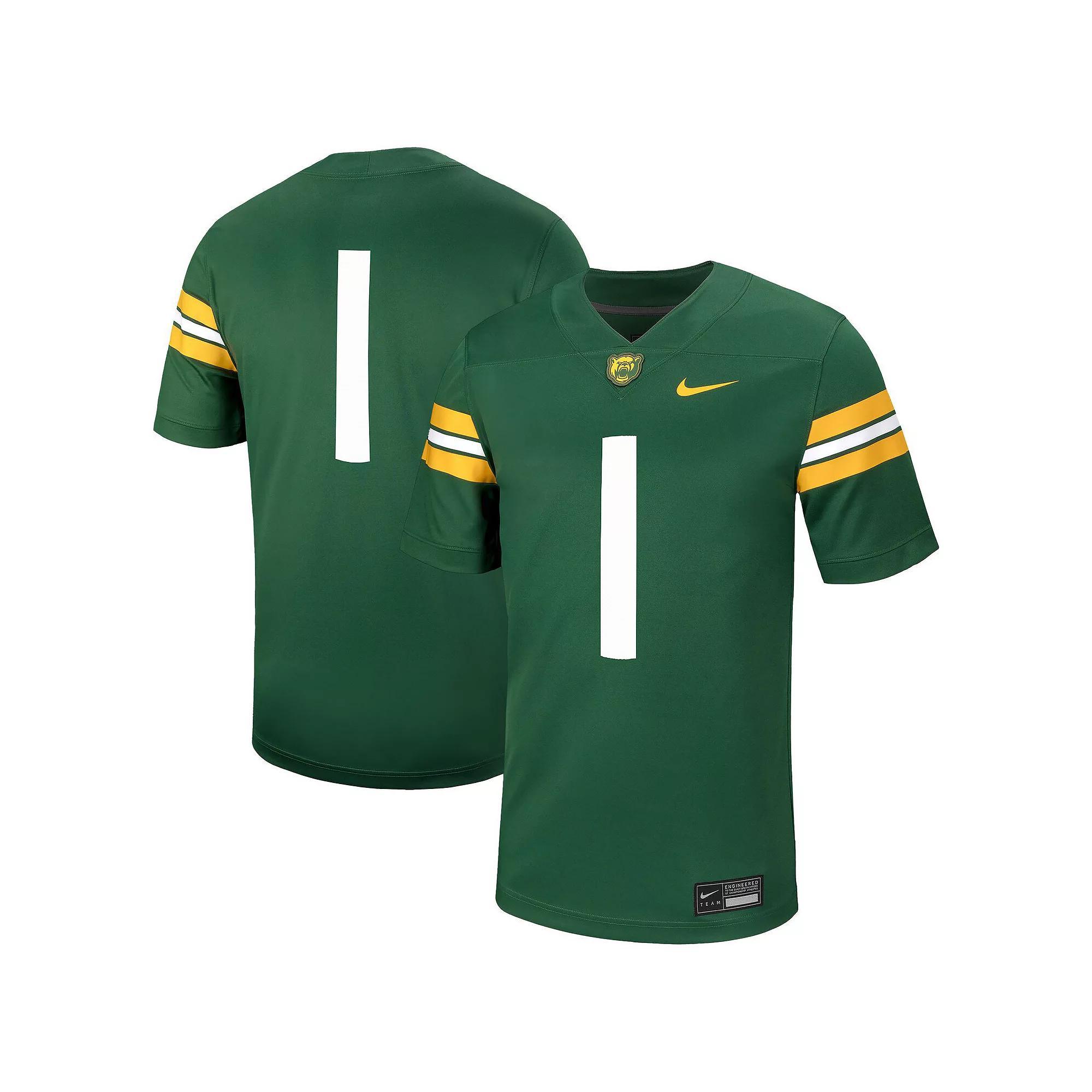 Men's Nike #1 Green Baylor Bears Untouchable Football Jersey,  Product Image
