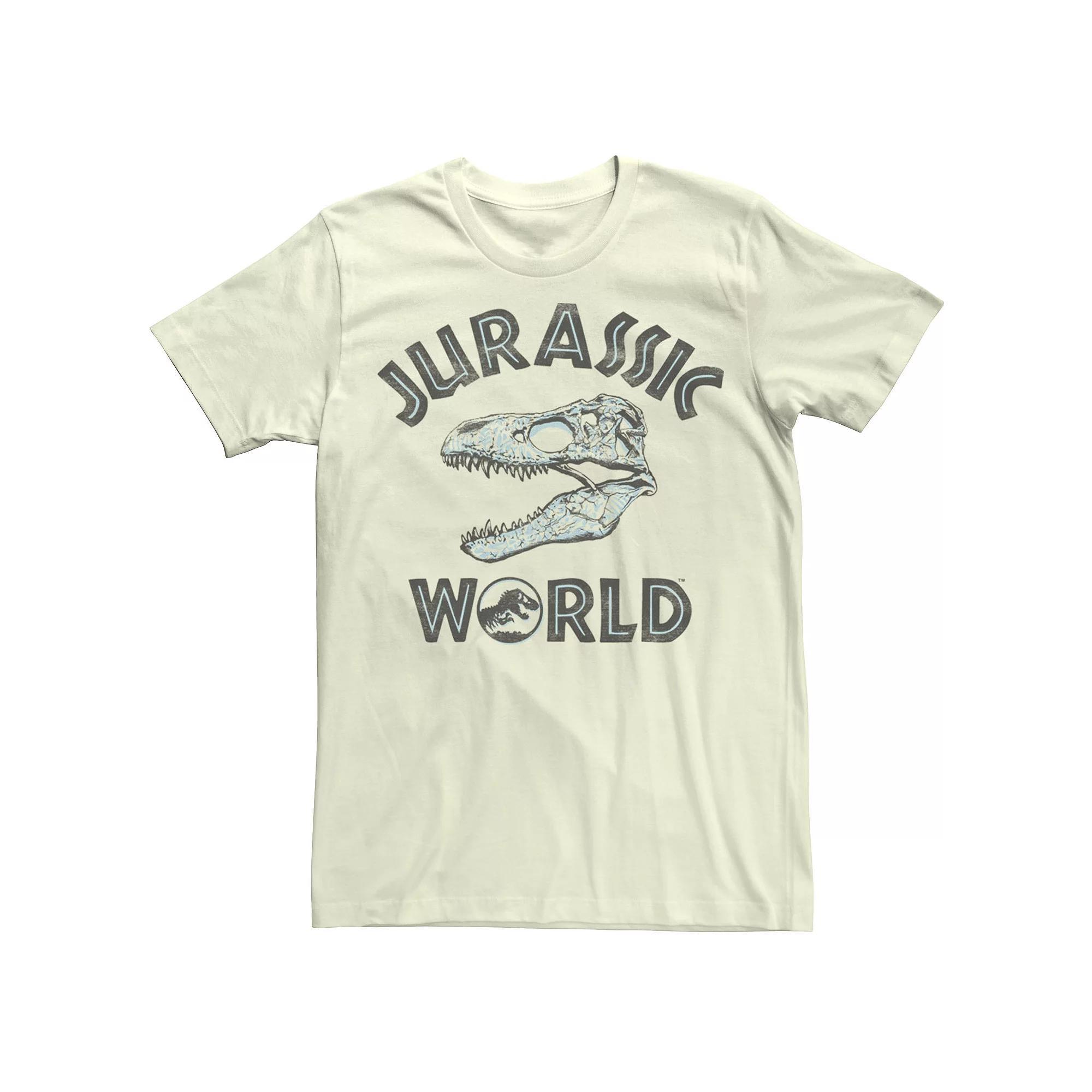 Men's Jurassic World Fallen Kingdom T-Rex Bones Tee, Size: Small, Natural Product Image