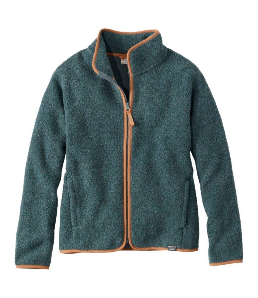 Women's All Season Wool Fleece Full-Zip Jacket Product Image