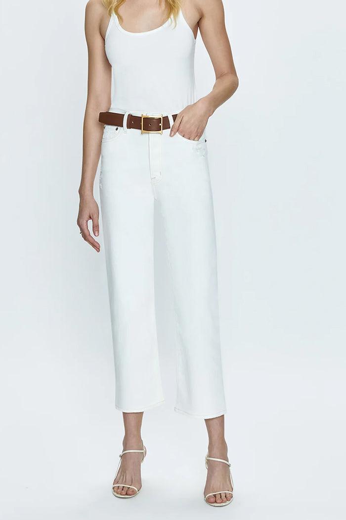 CASSIE CROP SUPER HIGH RISE STRAIGHT JEAN Product Image