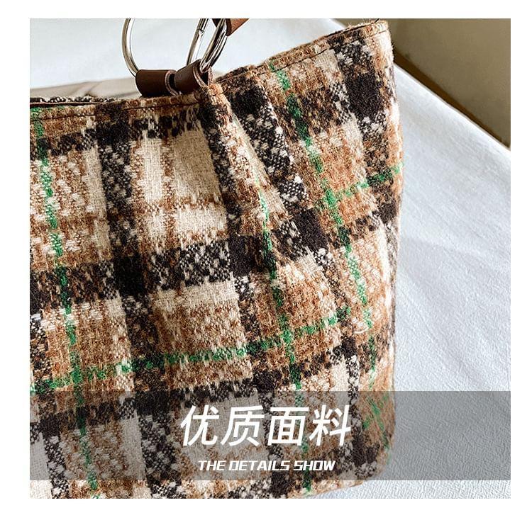 Plaid Tote Bag Product Image