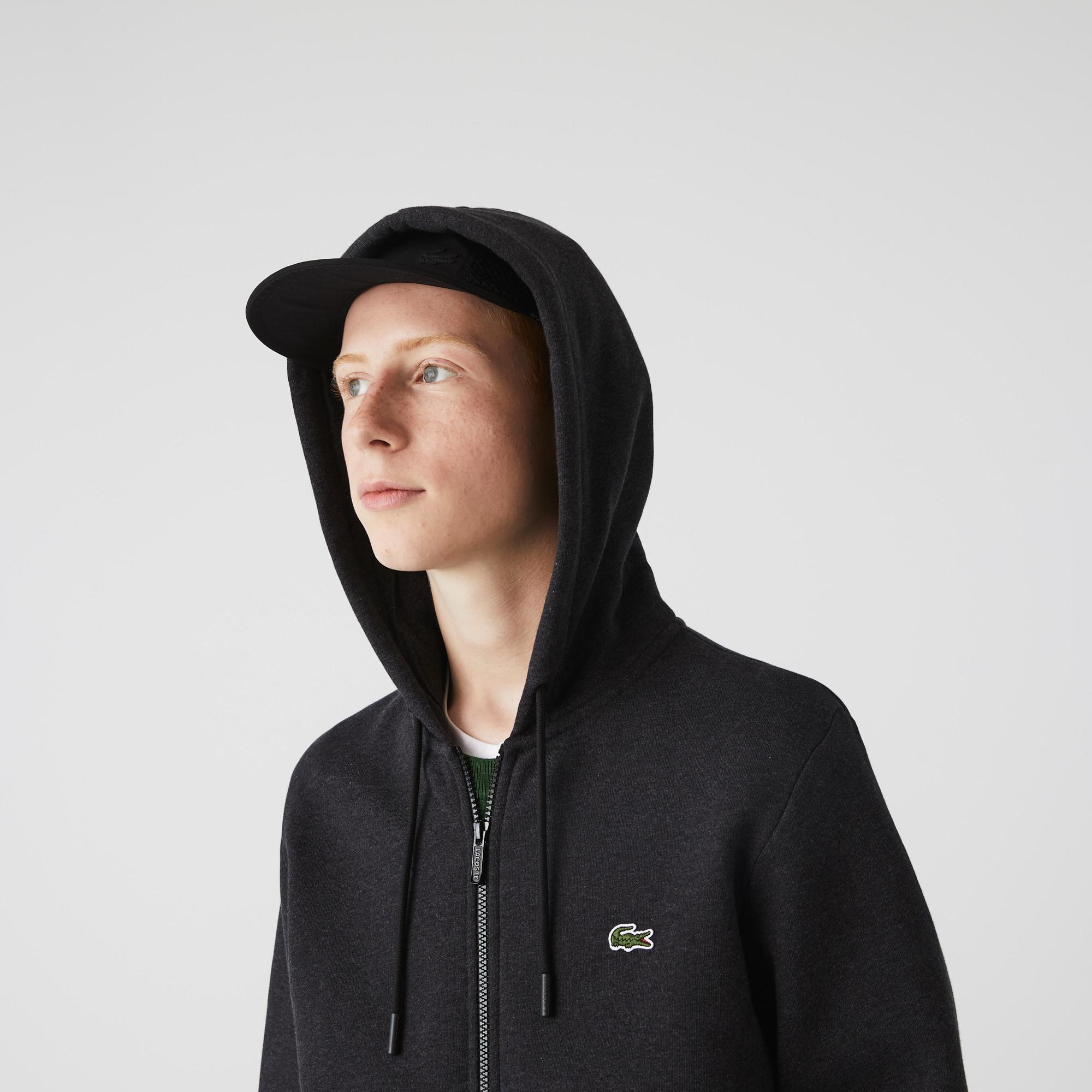 Men's Zip-Up Fleece Hoodie Product Image