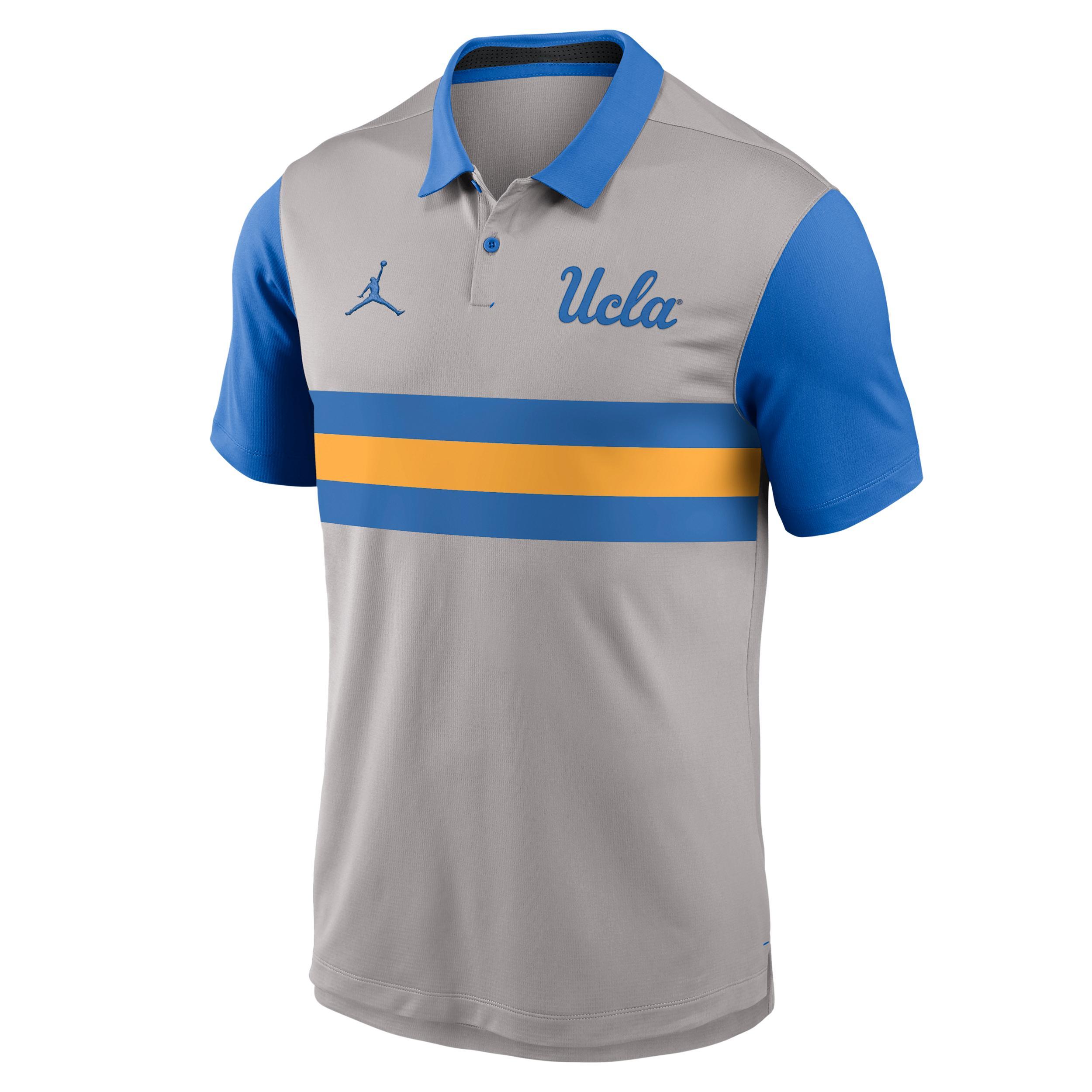 UCLA Vapor Men's Jordan Brand Dri-FIT College Polo Product Image