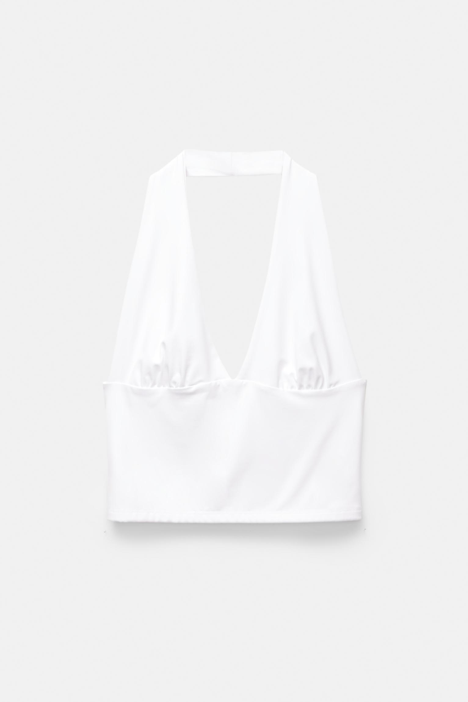 Open-back halter top Product Image