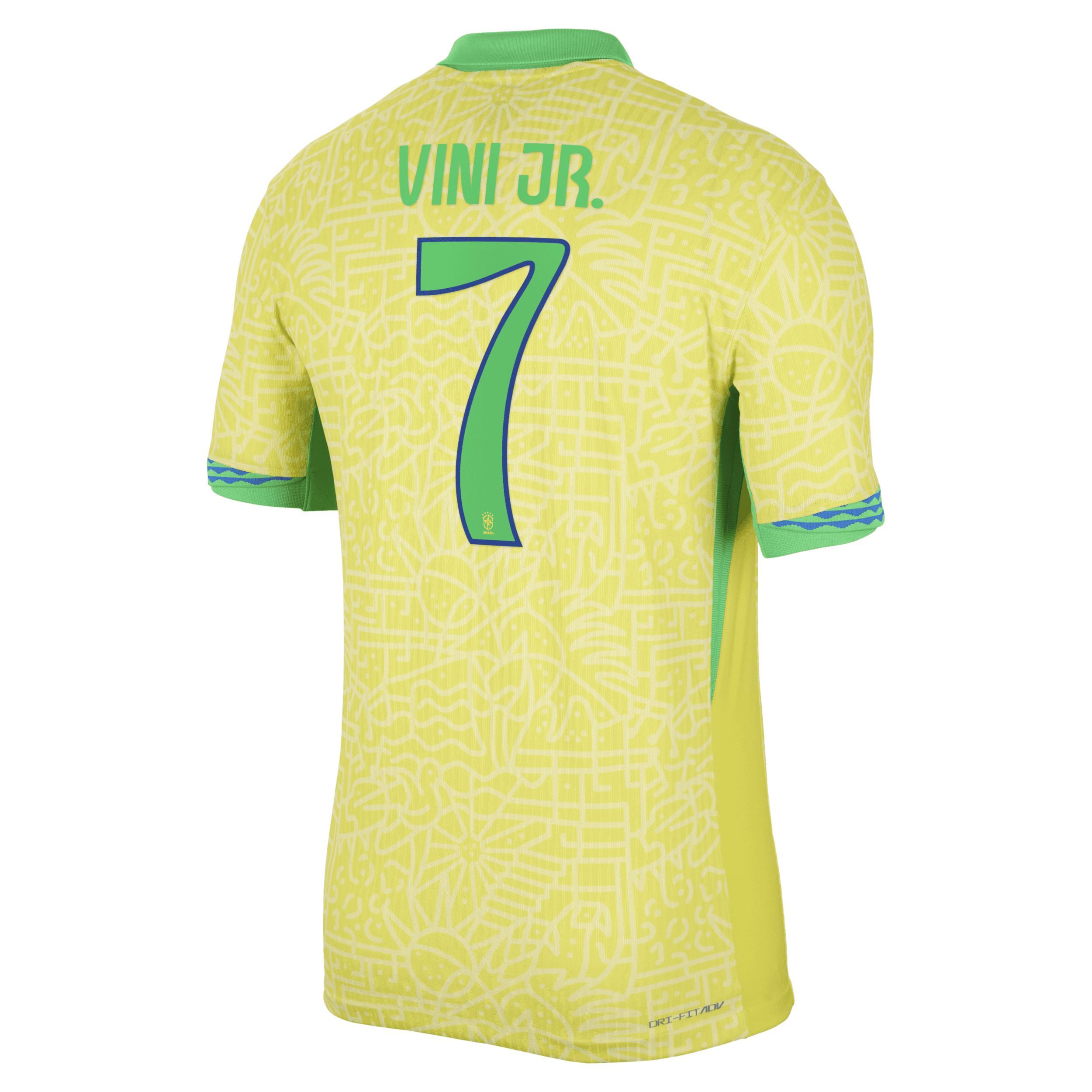 Vini Jr. Brazil National Team 2024 Match Away Nike Men's Dri-FIT ADV Soccer Jersey Product Image