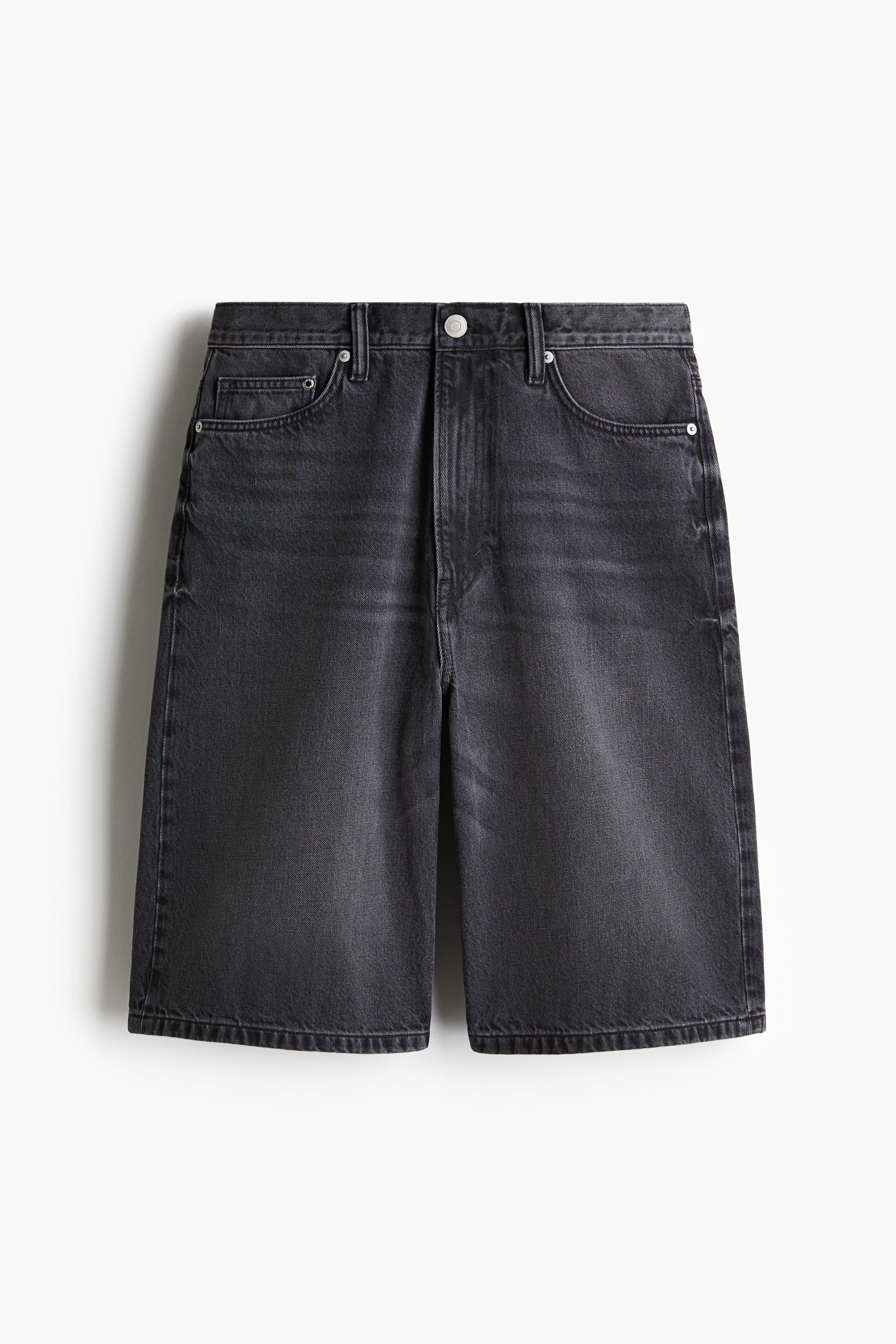 Baggy Denim Shorts Product Image