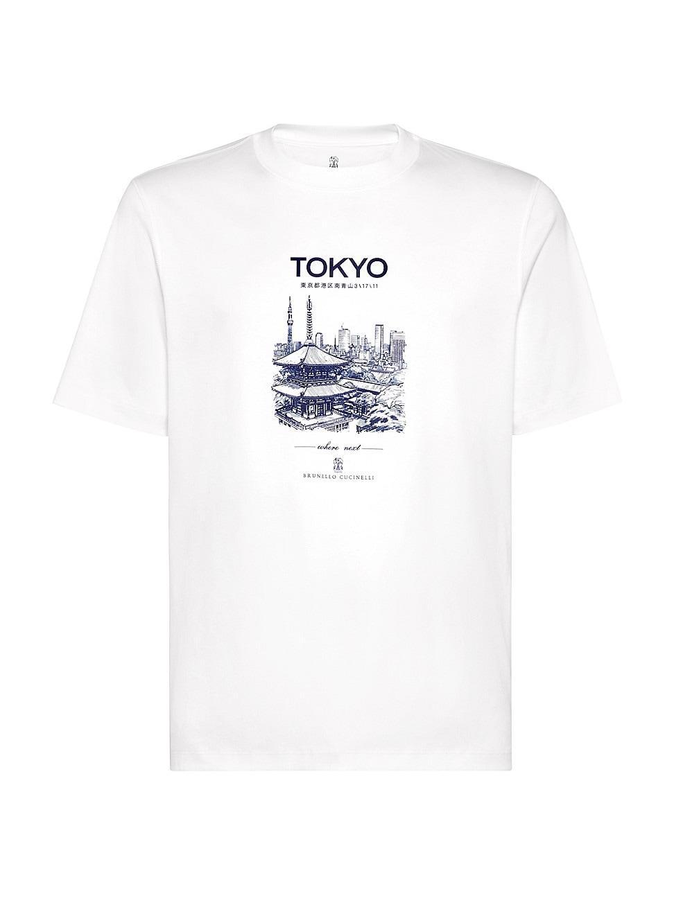 Mens Cotton Jersey Tokyo T-Shirt Product Image