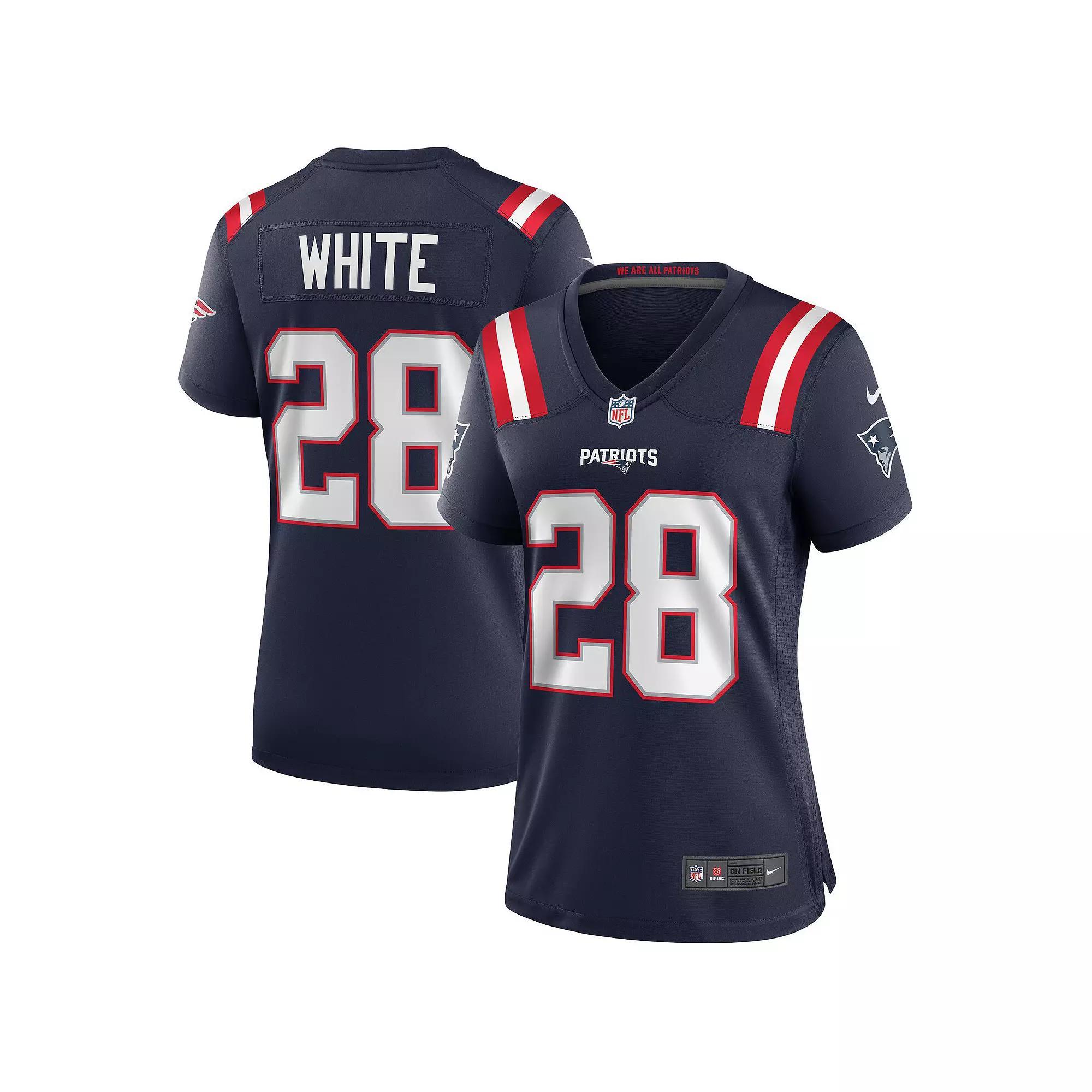 Women's Nike James White Navy New England Patriots Game Jersey, Size: Small, Blue Product Image