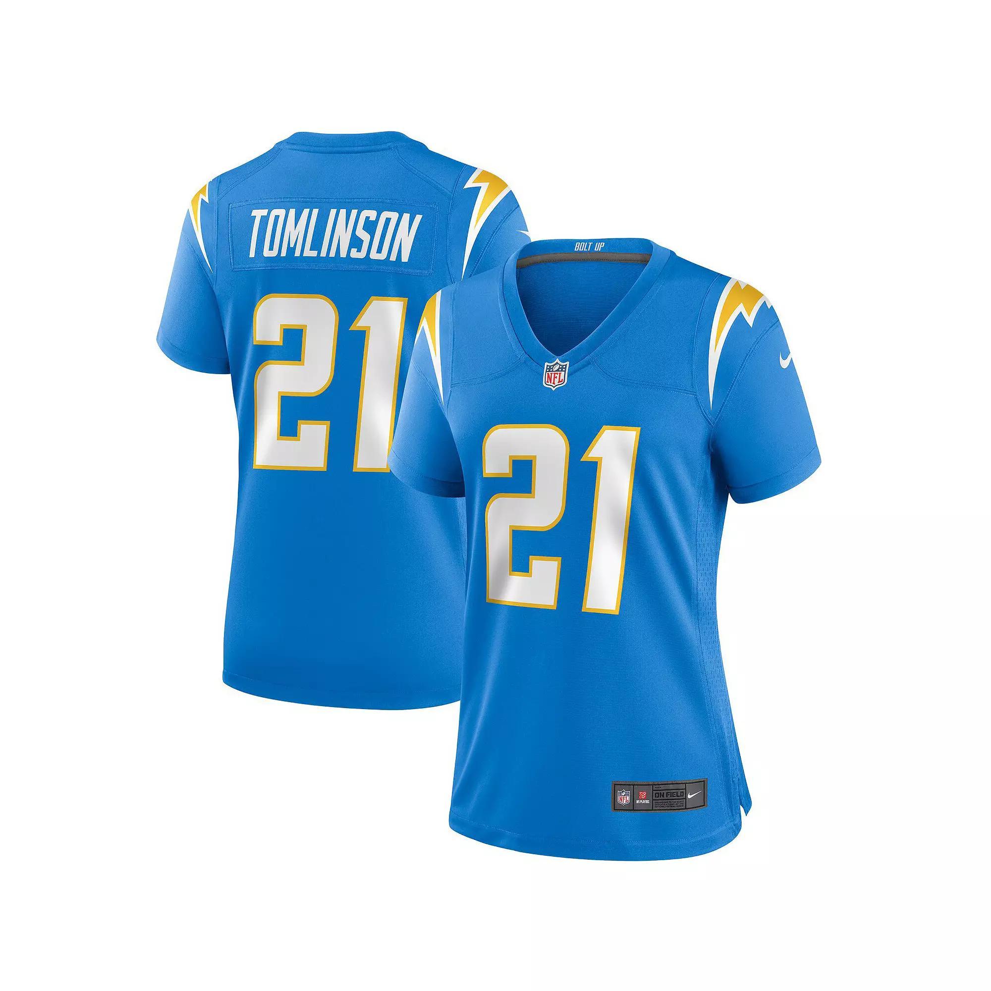 Women's Nike LaDainian Tomlinson Powder Blue Los Angeles Chargers Game Retired Player Jersey,  Product Image