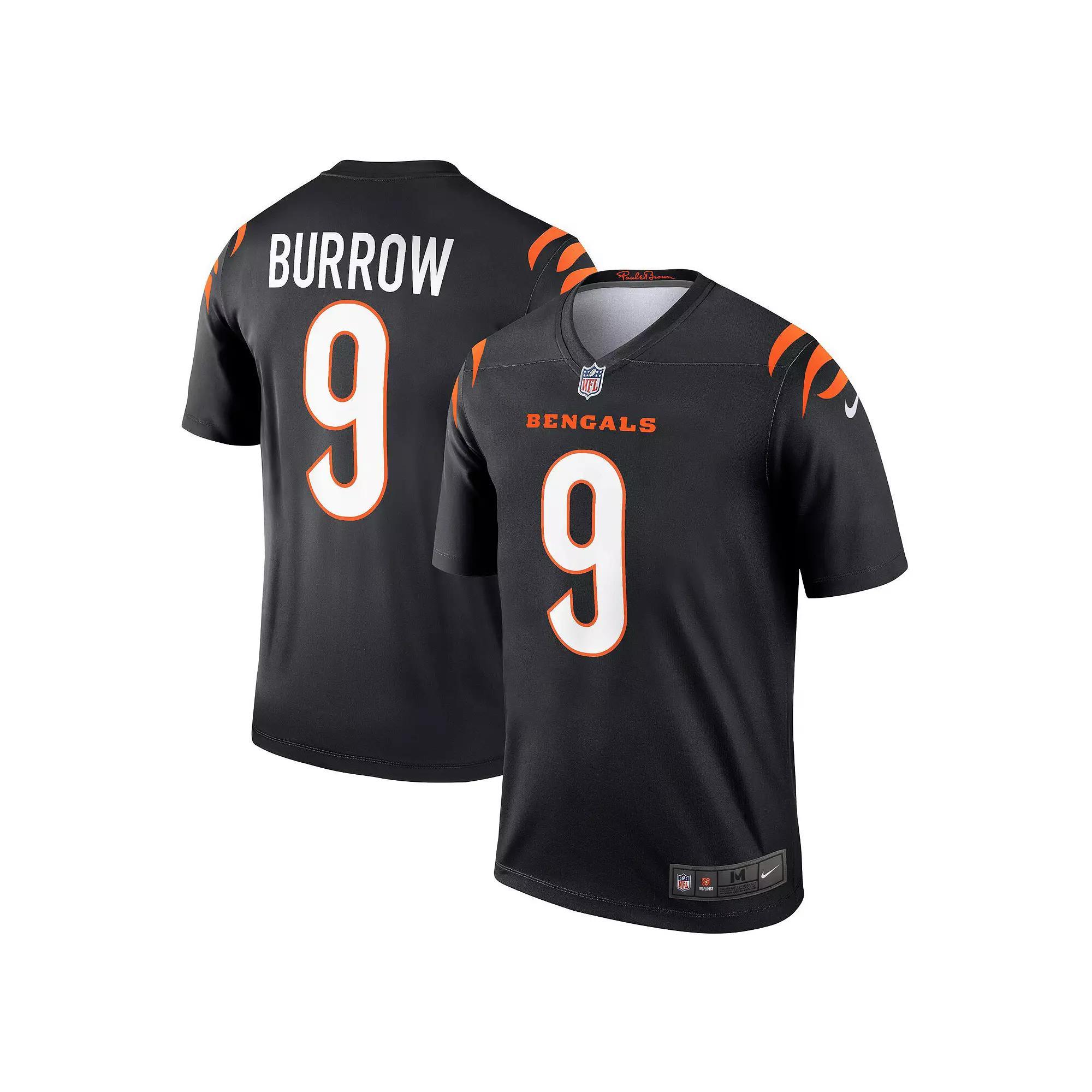 Men's Nike Joe Burrow Black Cincinnati Bengals Legend Jersey, Size: XL Product Image