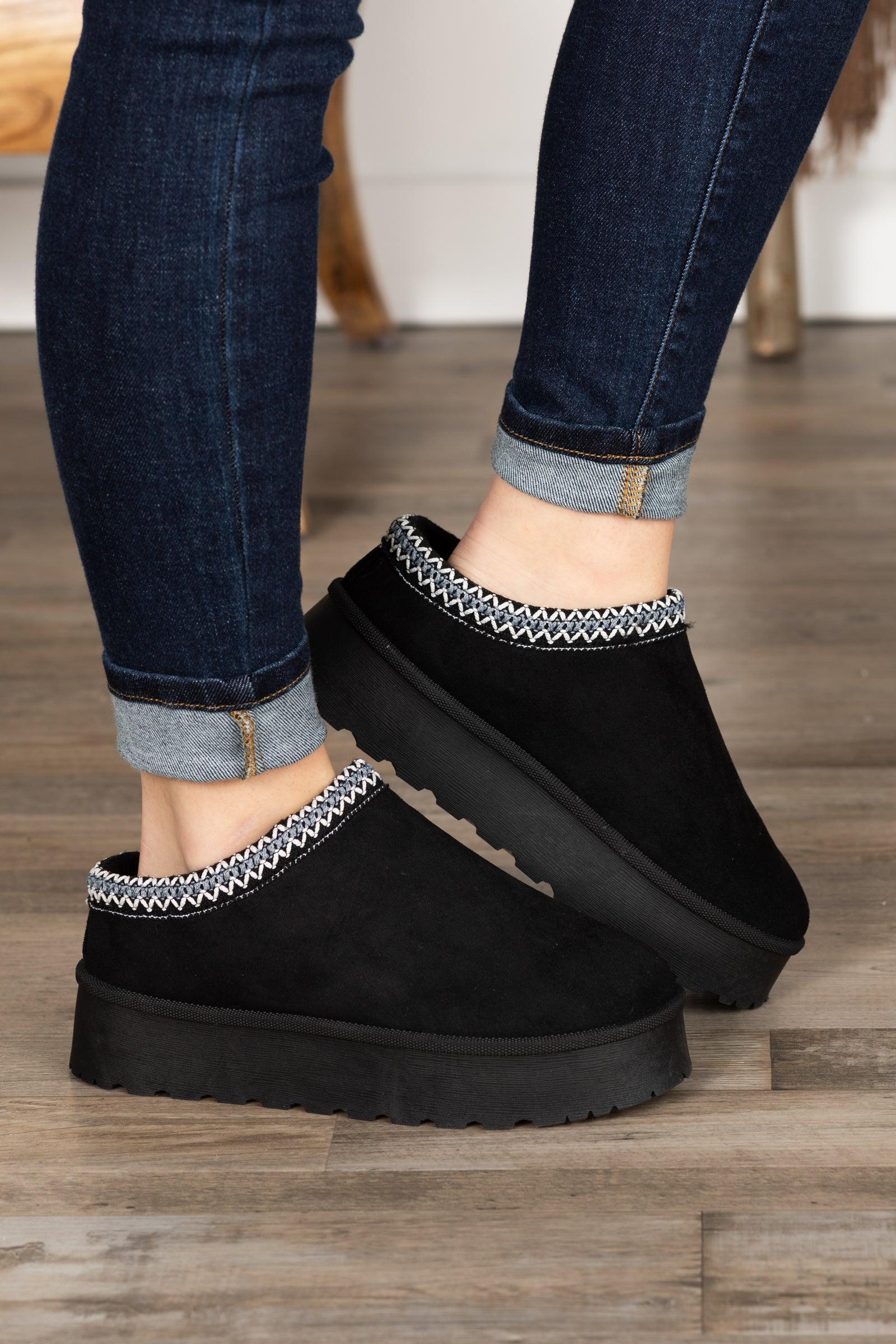 Platform Sherpa Slip On Shoes Product Image