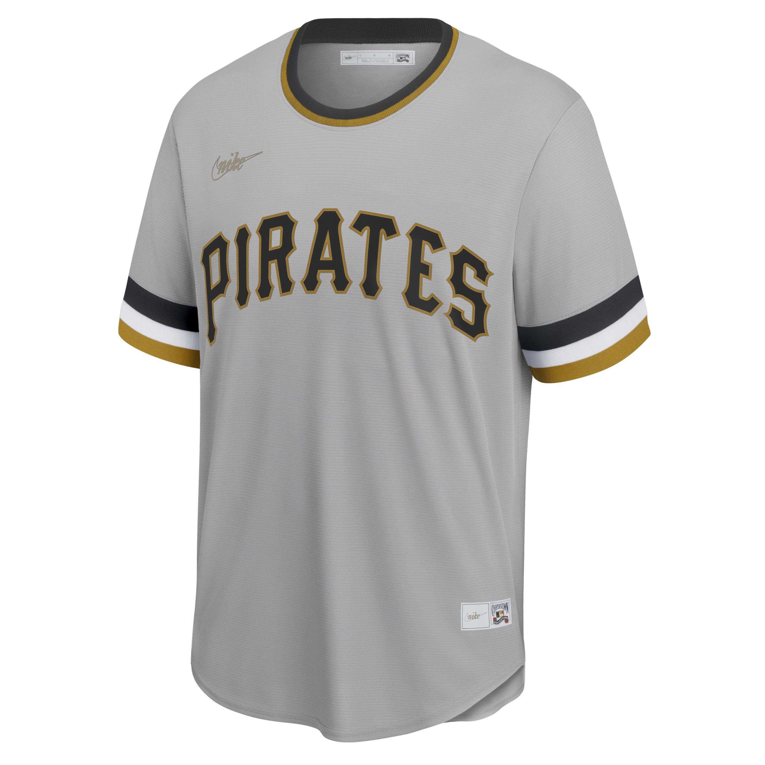 Nike Mens MLB Pittsburgh Pirates (Roberto Clemente) Cooperstown Baseball Jersey | C267QBT-CP1 Product Image