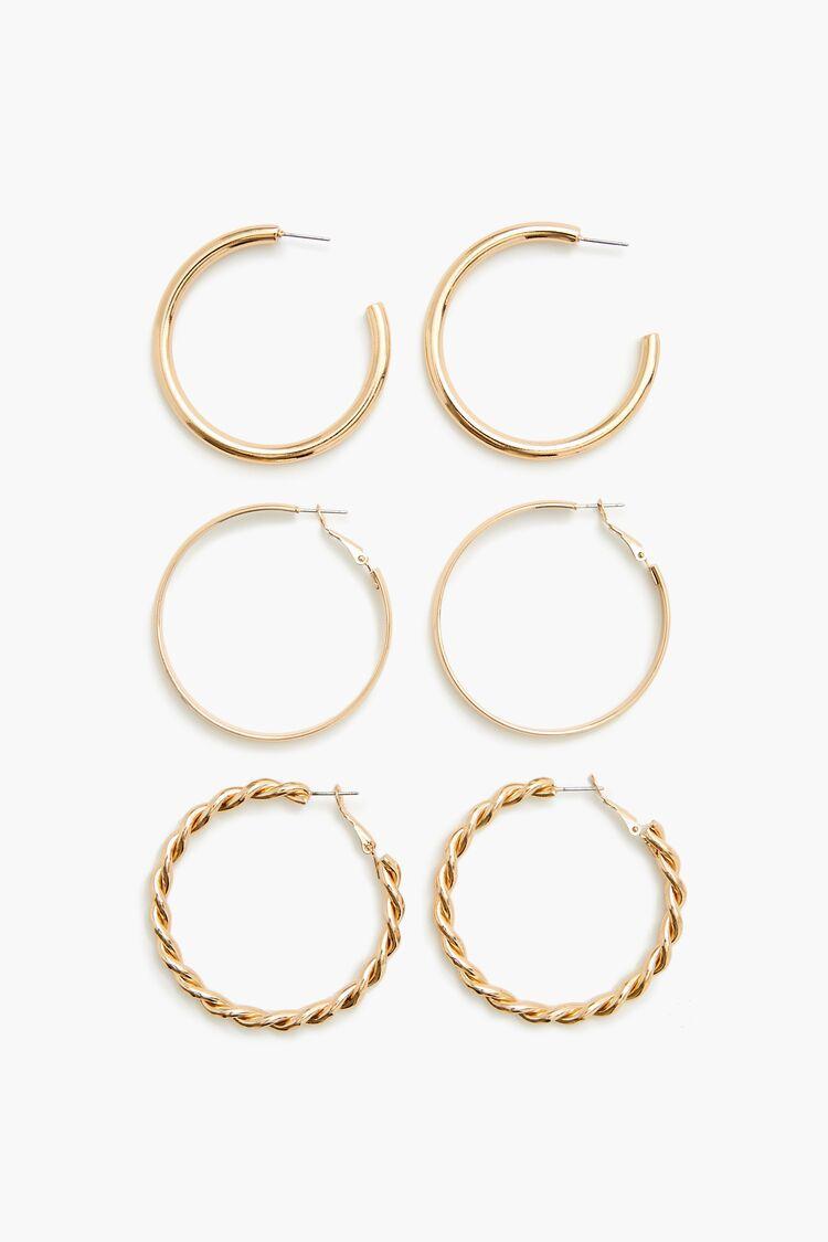 Twisted Hoop Earring Set | Forever 21 Product Image