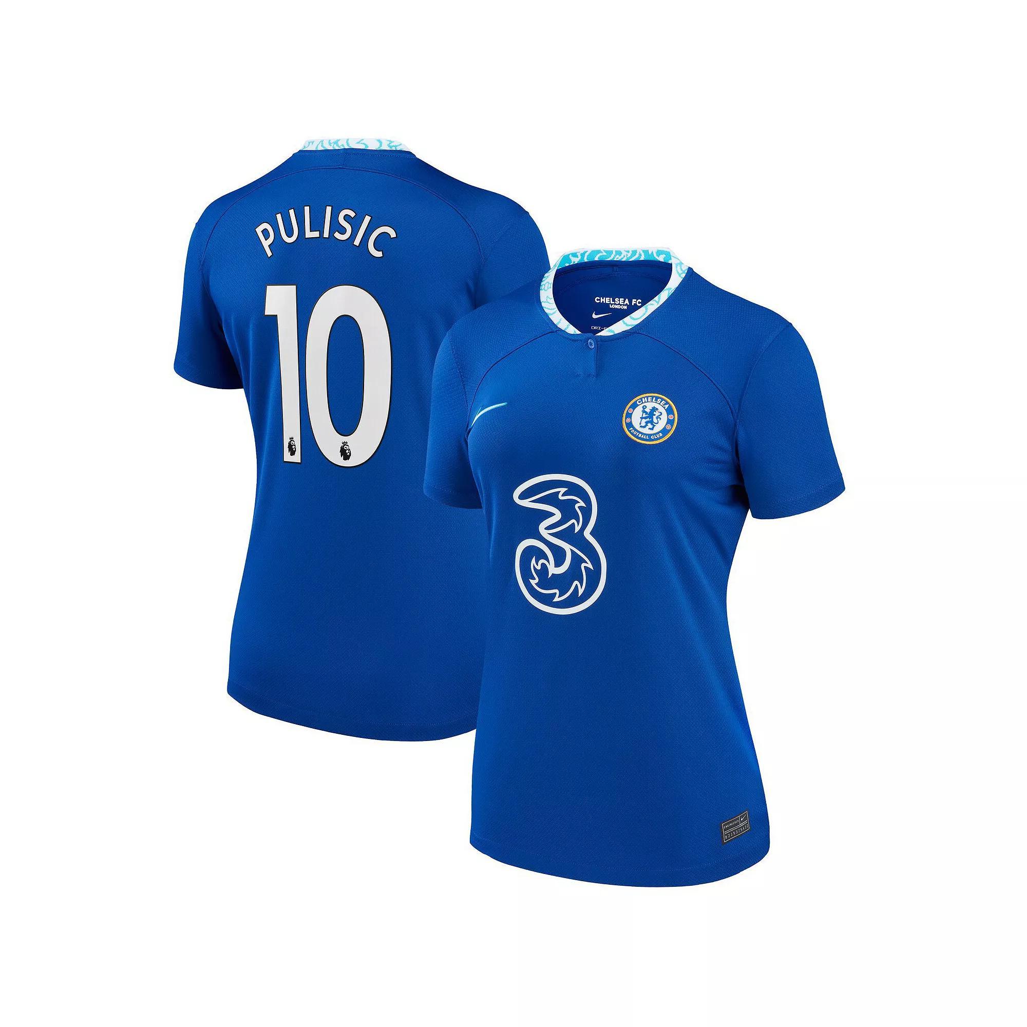 Women's Nike Christian Pulisic Blue Chelsea 2022/23 Home Replica Jersey, Size: Large, Chl Blue Product Image