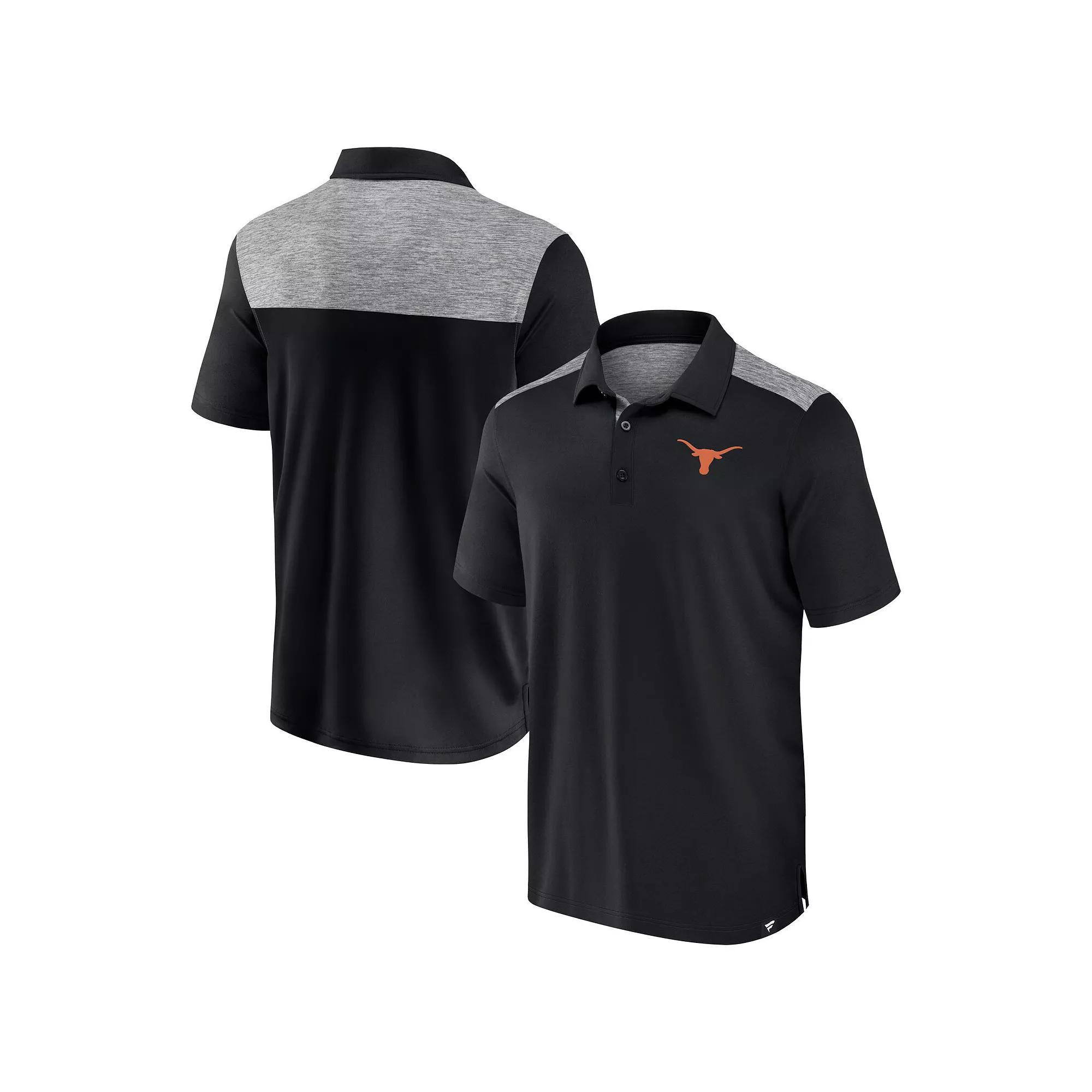 Men's Fanatics Gray Los Angeles Rams Long Shot Polo,  Product Image
