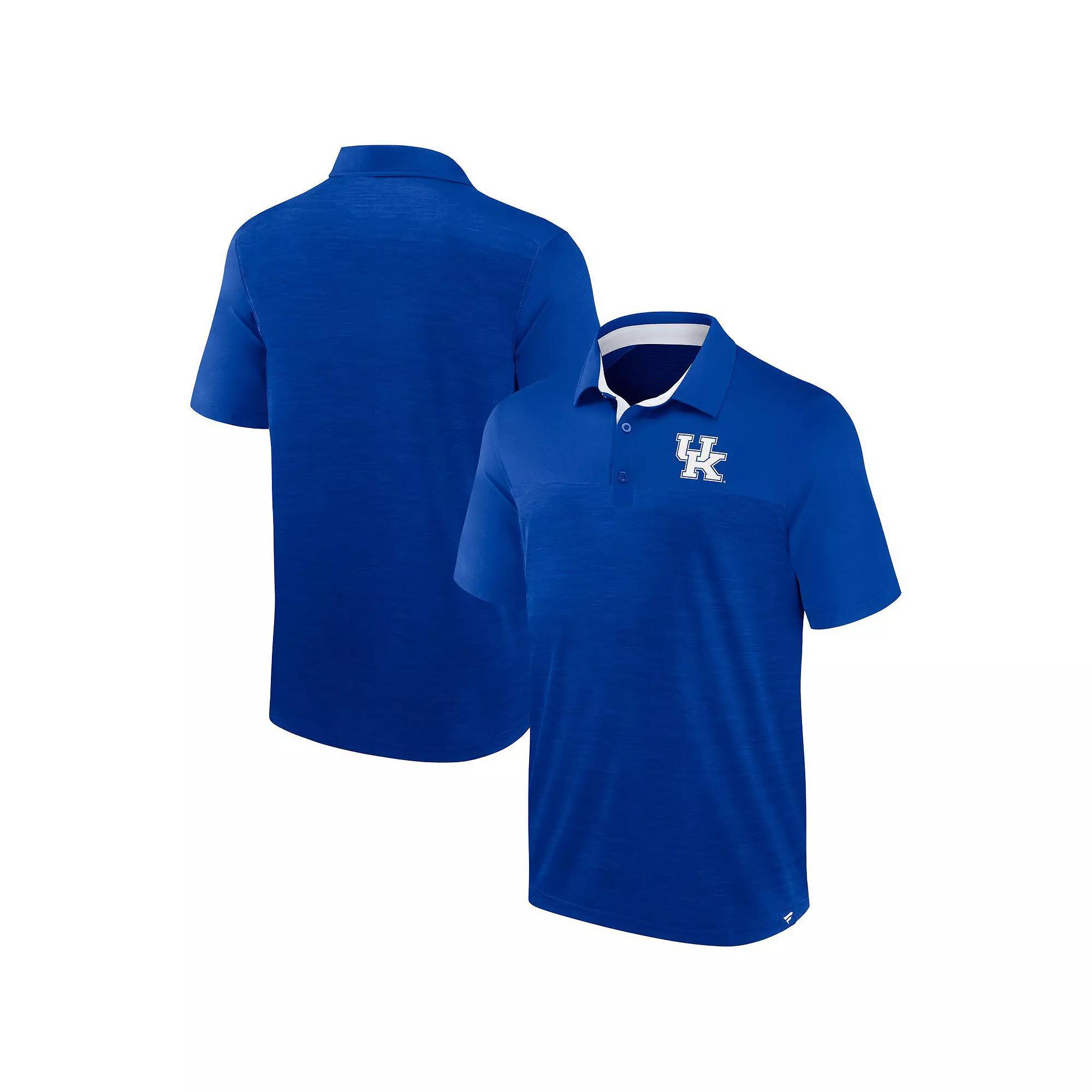 Men's Fanatics Branded Heather Royal Kentucky Wildcats Classic Homefield Polo,  Product Image