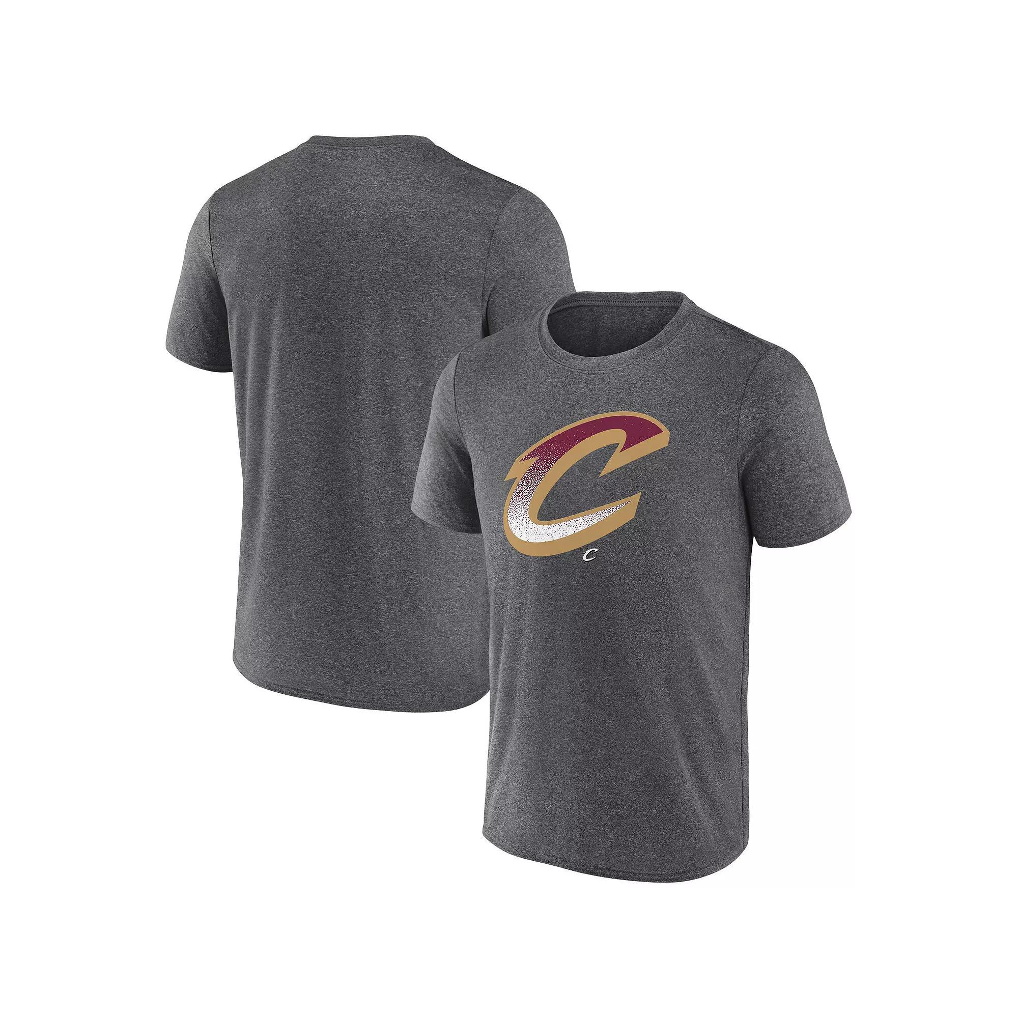 Men's Fanatics Heather Charcoal Cleveland Cavaliers Iconic Overtime T-Shirt, Size: Medium Product Image
