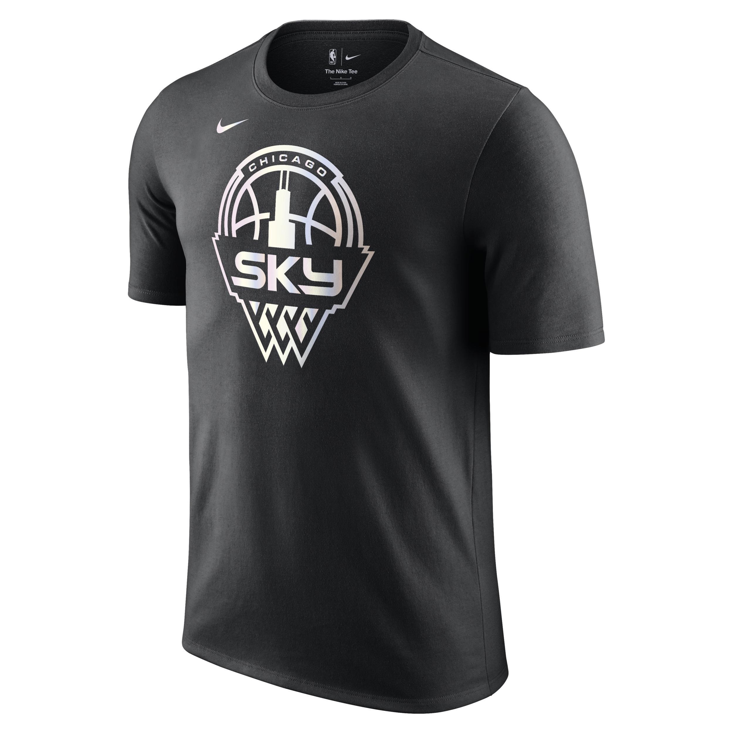 Chicago Sky Nike Men's WNBA Iridescent Logo T-Shirt Product Image