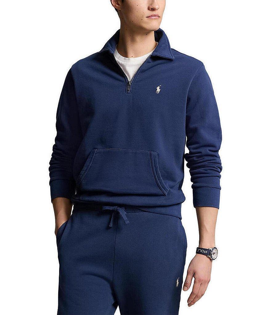 Polo Ralph Lauren Loopback Fleece Quarter-Zip Sweatshirt Product Image