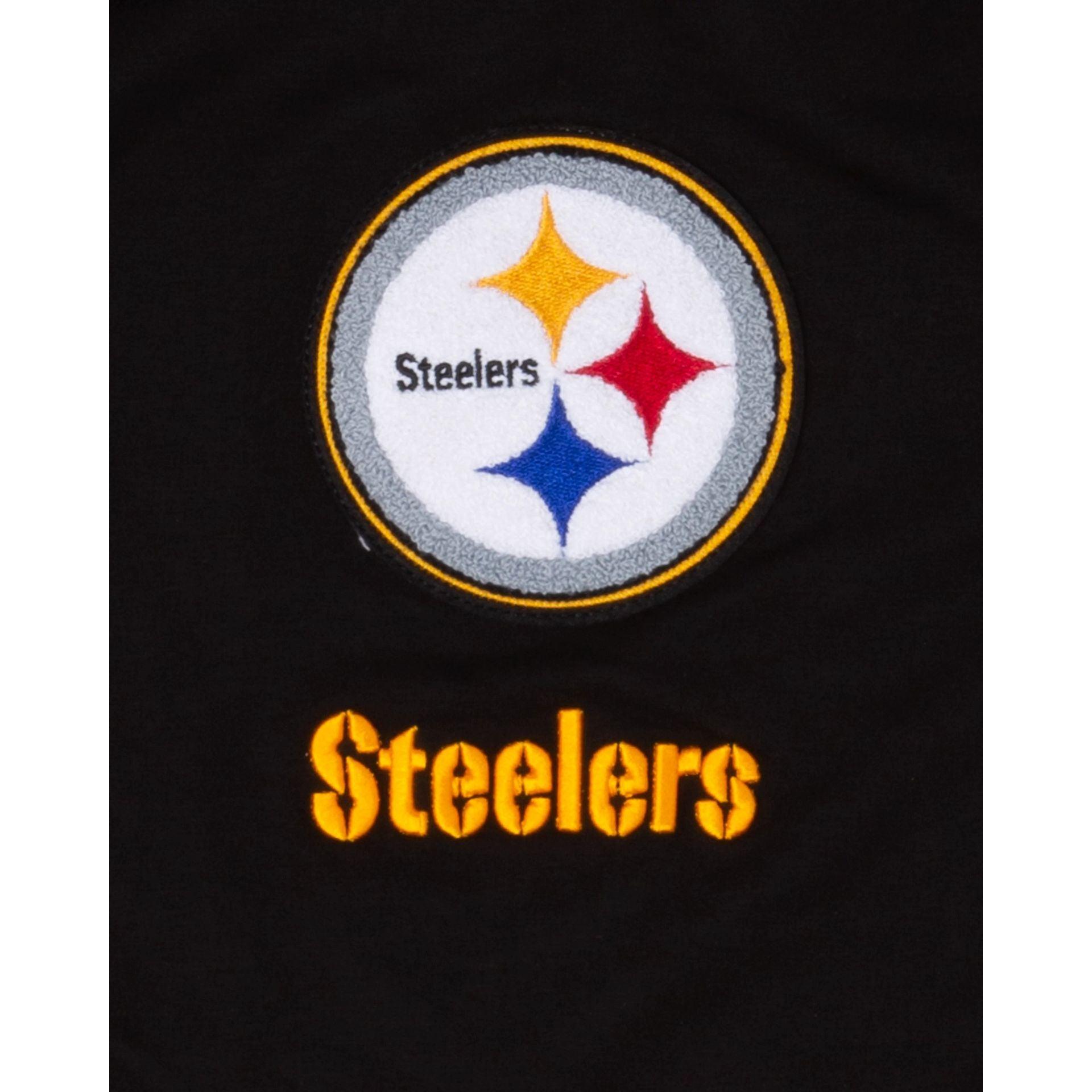 Pittsburgh Steelers Logo Select Black Hoodie Male Product Image