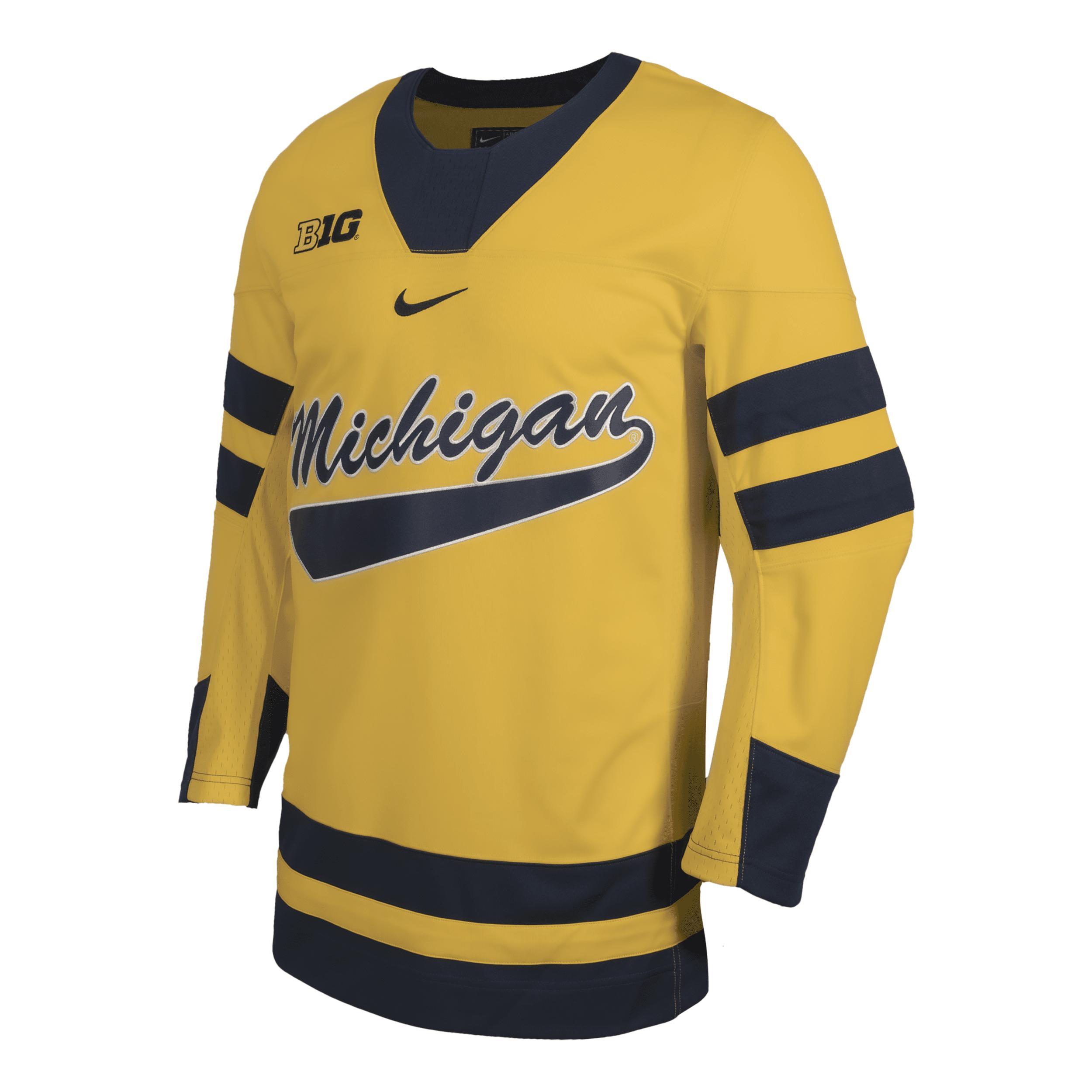 Michigan Men's Nike College Hockey Jersey Product Image