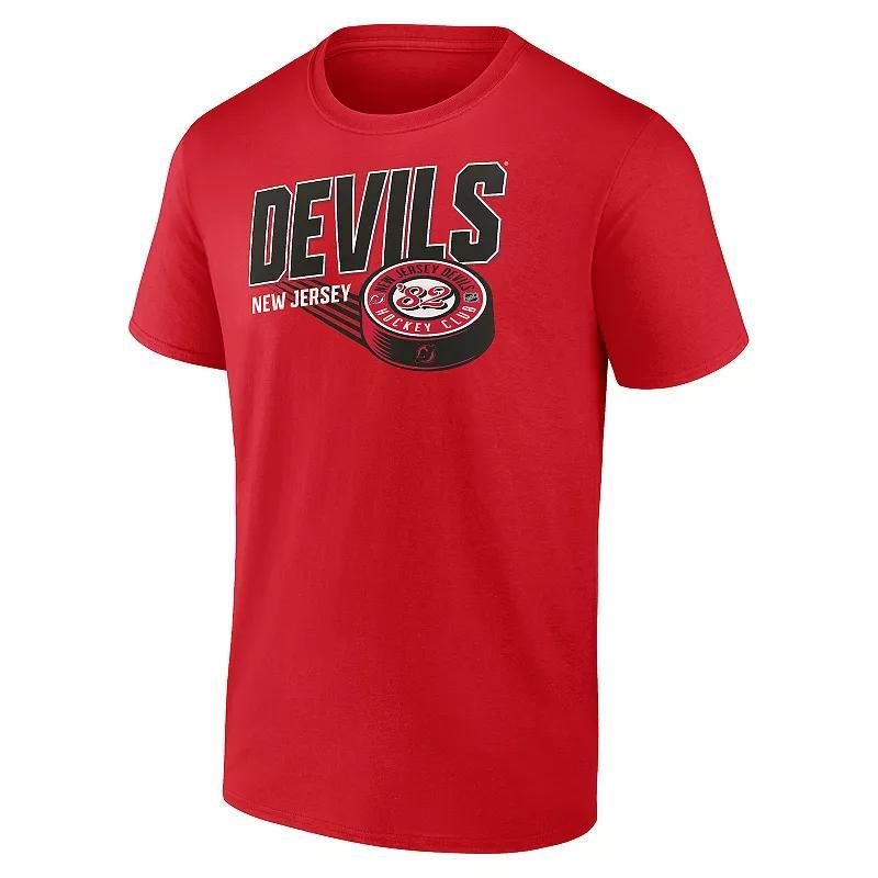 Men's Fanatics New Jersey Devils Biscuit Puck Graphic Tee,  Product Image
