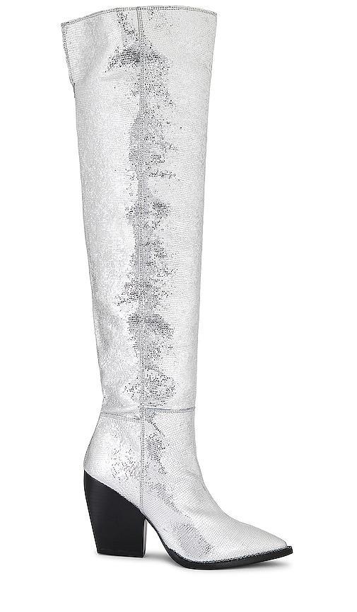 Reina Metallic Boot ALLSAINTS Product Image