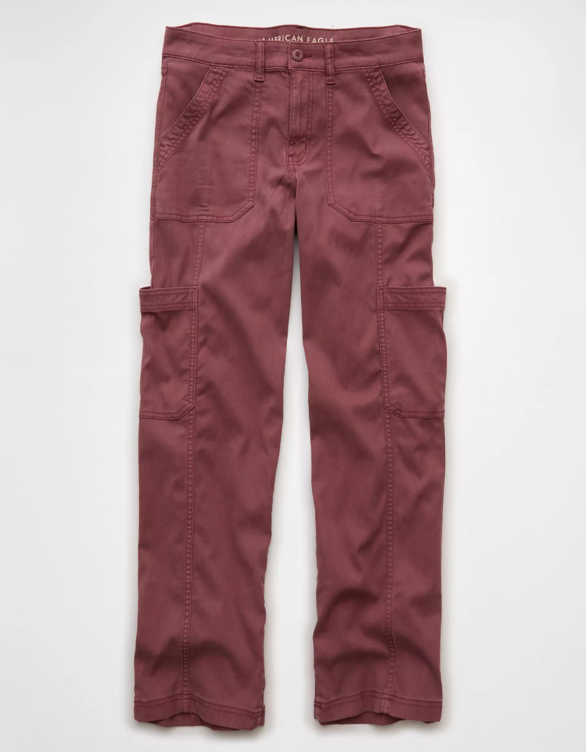 AE Stretch High-Waisted Stovepipe Pant Product Image