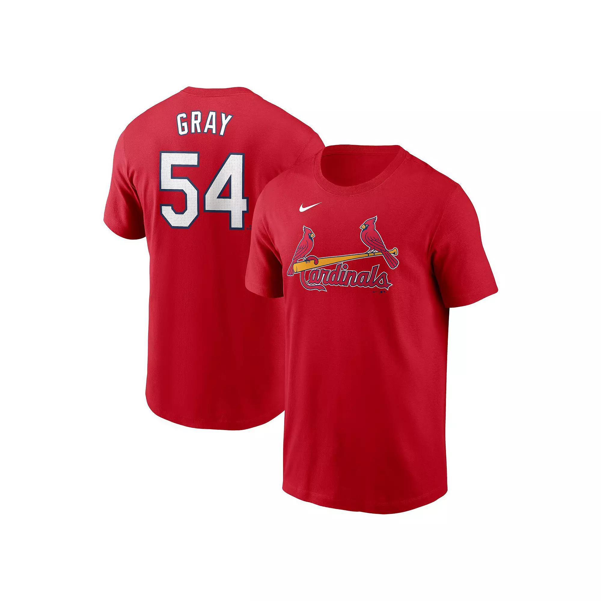Men's Nike Sonny Gray Red St. Louis Cardinals Fuse Name & Number T-Shirt,  Product Image
