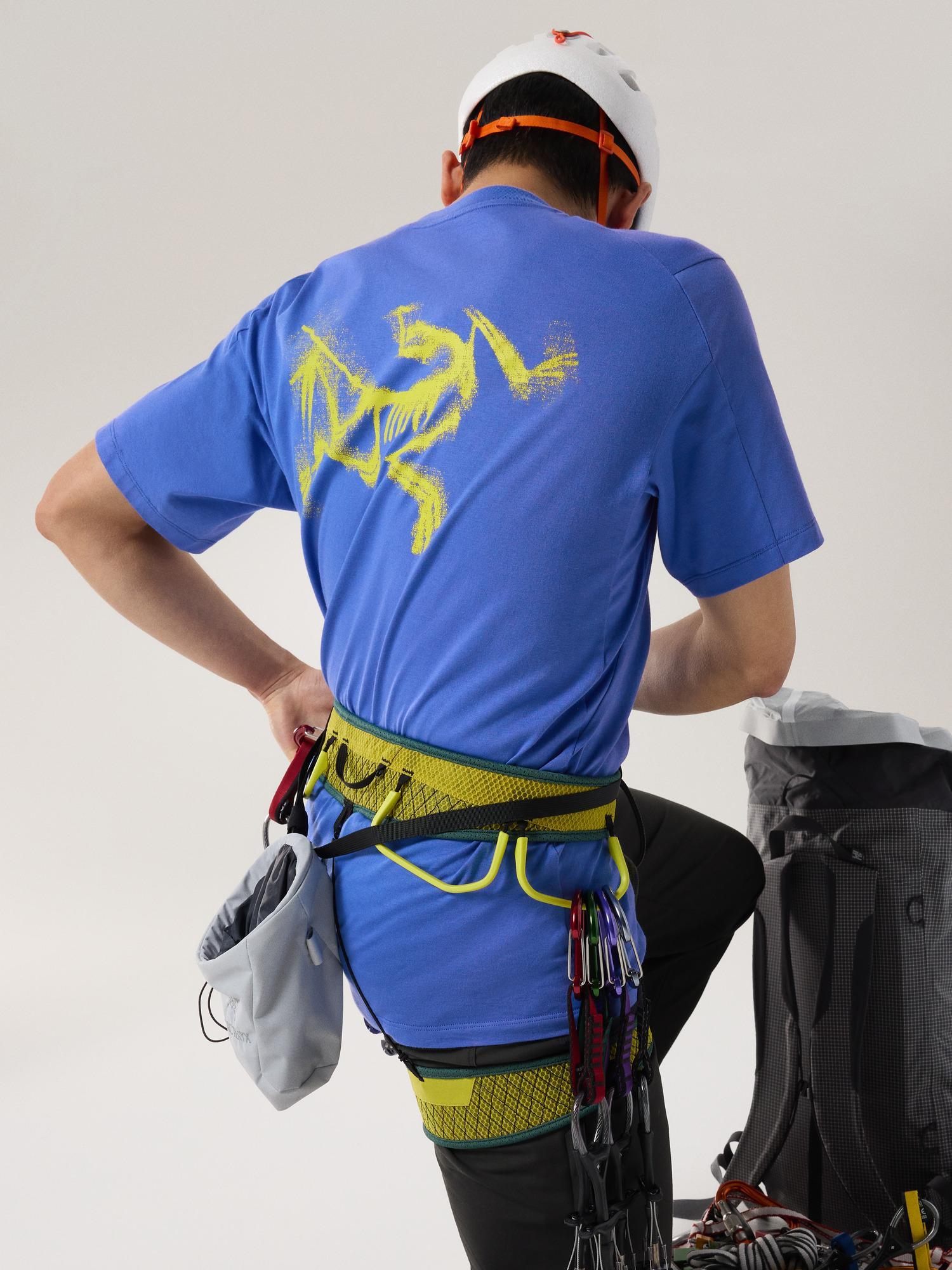 Kragg SL Cotton Blurred Bird Shirt SS Men's Product Image