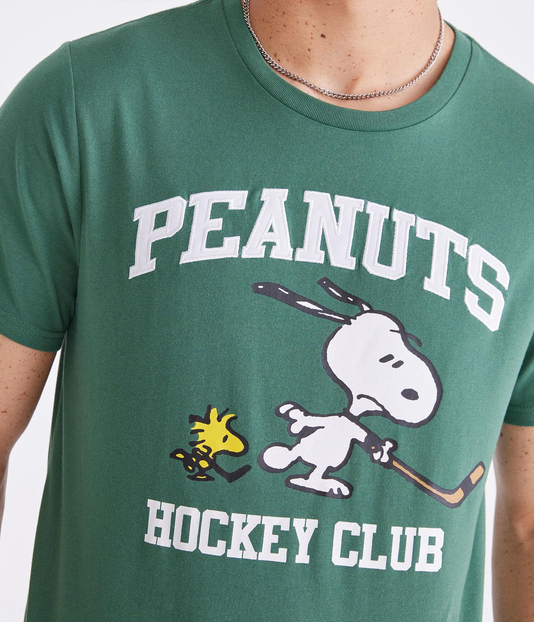 Peanuts® | Aéropostale Hockey Club Relaxed Graphic Tee Product Image