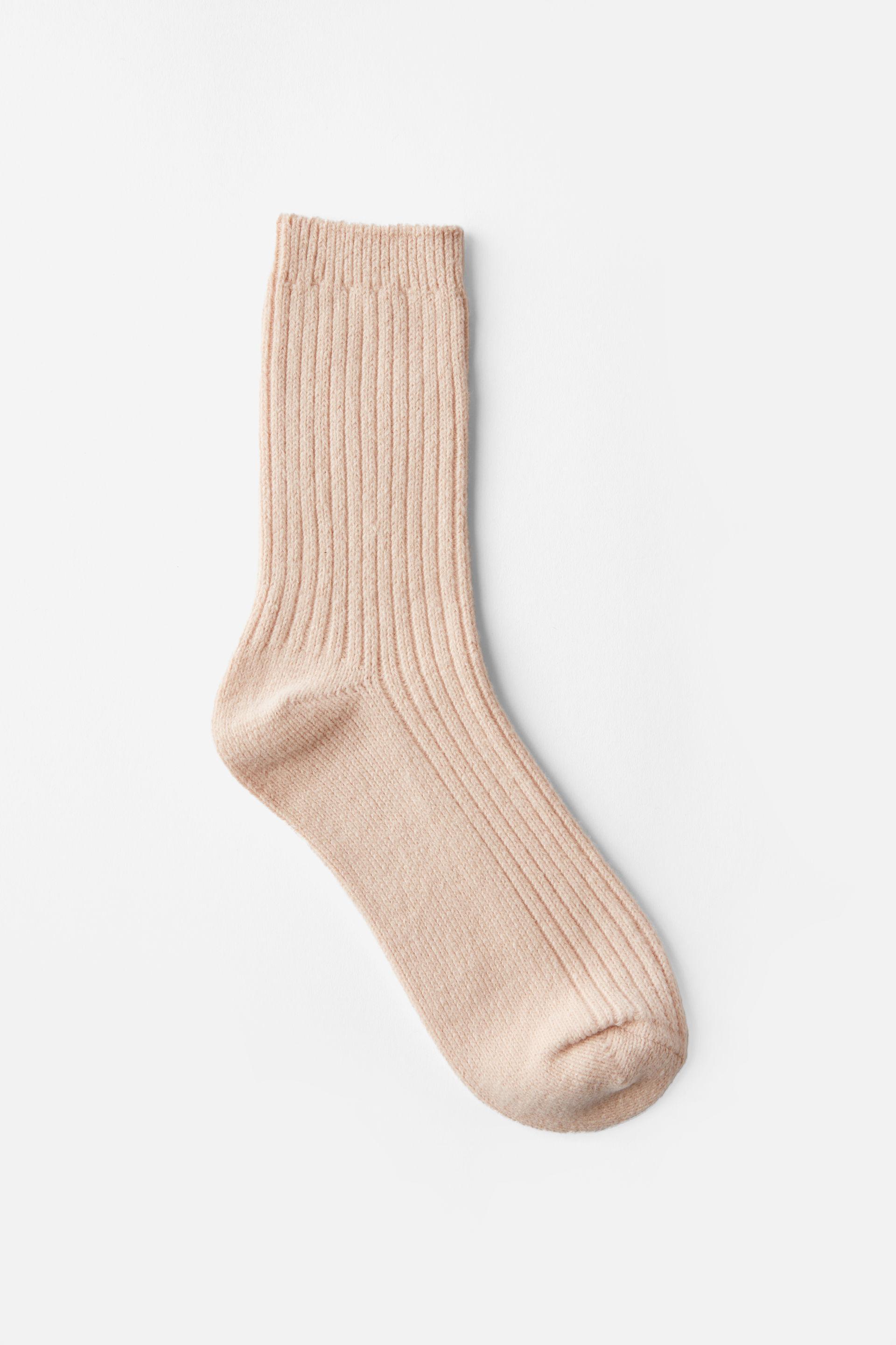 Classic Ribbed Cosy Crew Sock Product Image