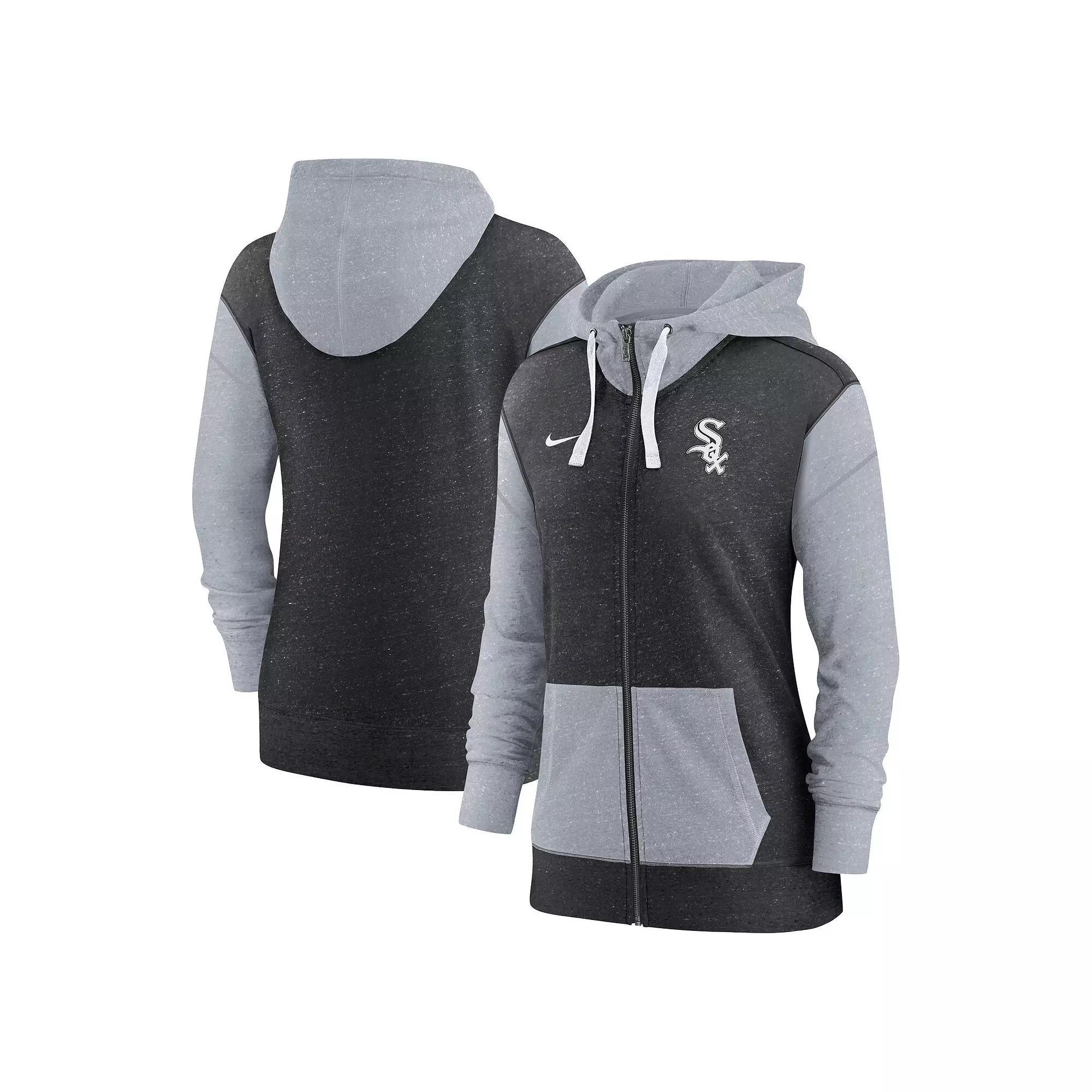 Women's Nike Royal Chicago Cubs Full-Zip Hoodie, Size: Small, Blue Product Image