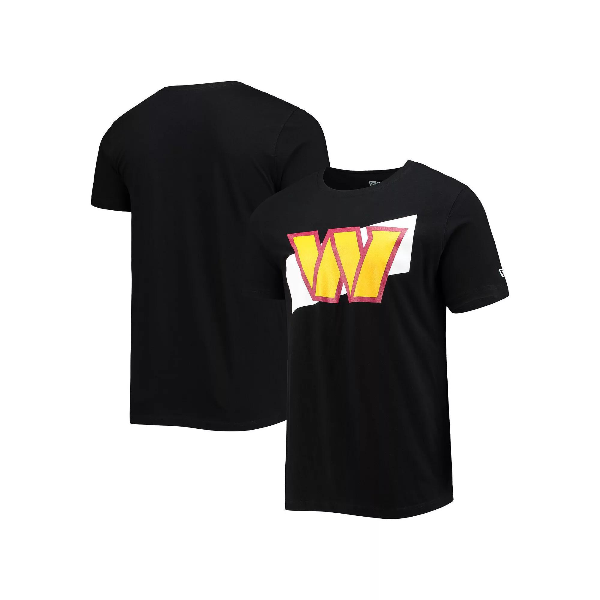 Men's New Era Black Washington Commanders T-Shirt,  Product Image
