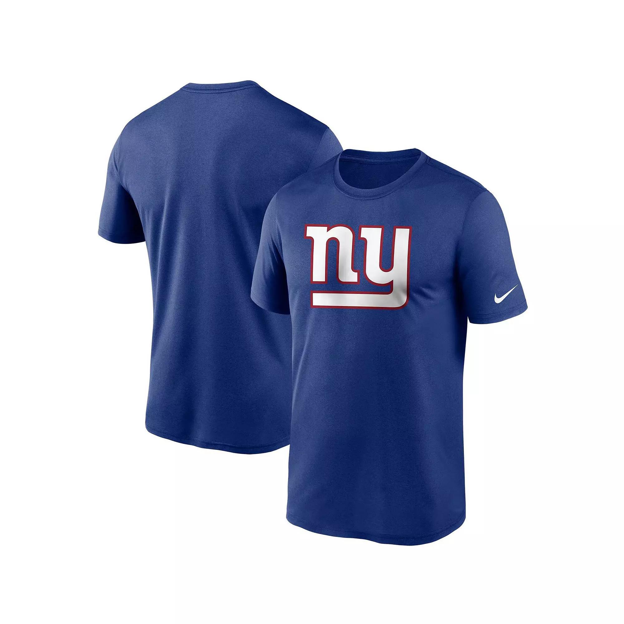 Men's Nike Royal New York Giants Logo Essential Legend Performance T-Shirt, Size: Small, Blue Product Image