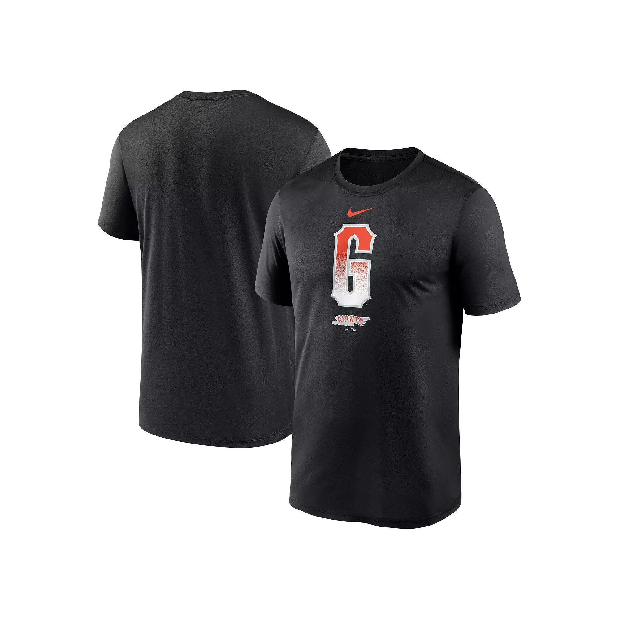 Men's Nike Black San Francisco Giants City Connect Logo T-Shirt,  Product Image