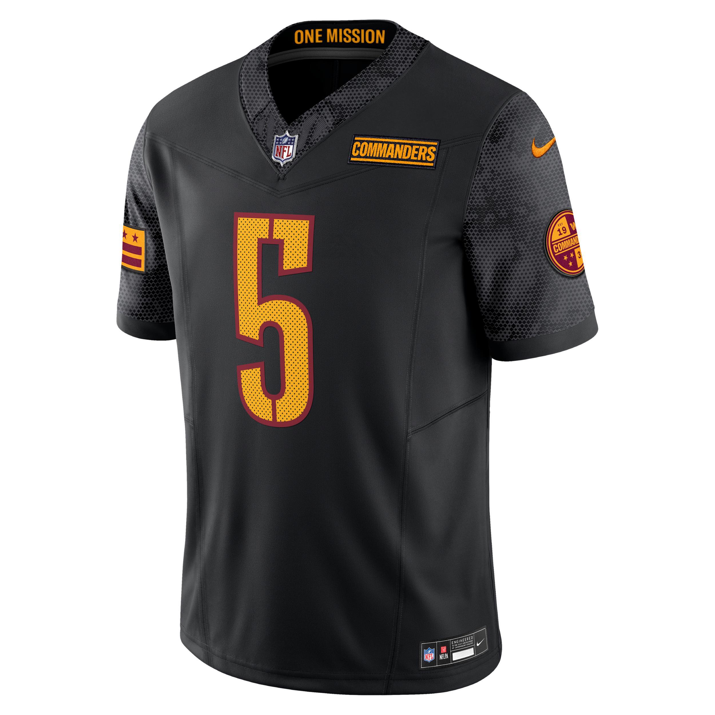 Jayden Daniels Washington Commanders Nike Mens Dri-FIT NFL Limited Jersey | 31NMWSLA9EF-ZZ6 Product Image