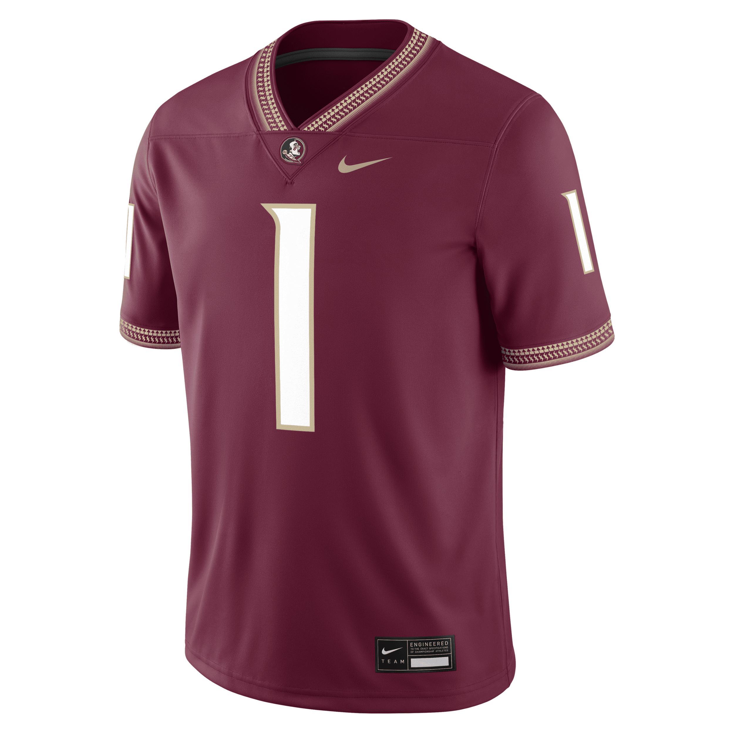 Florida State Seminoles Nike Men's Dri-FIT College Game Jersey Product Image