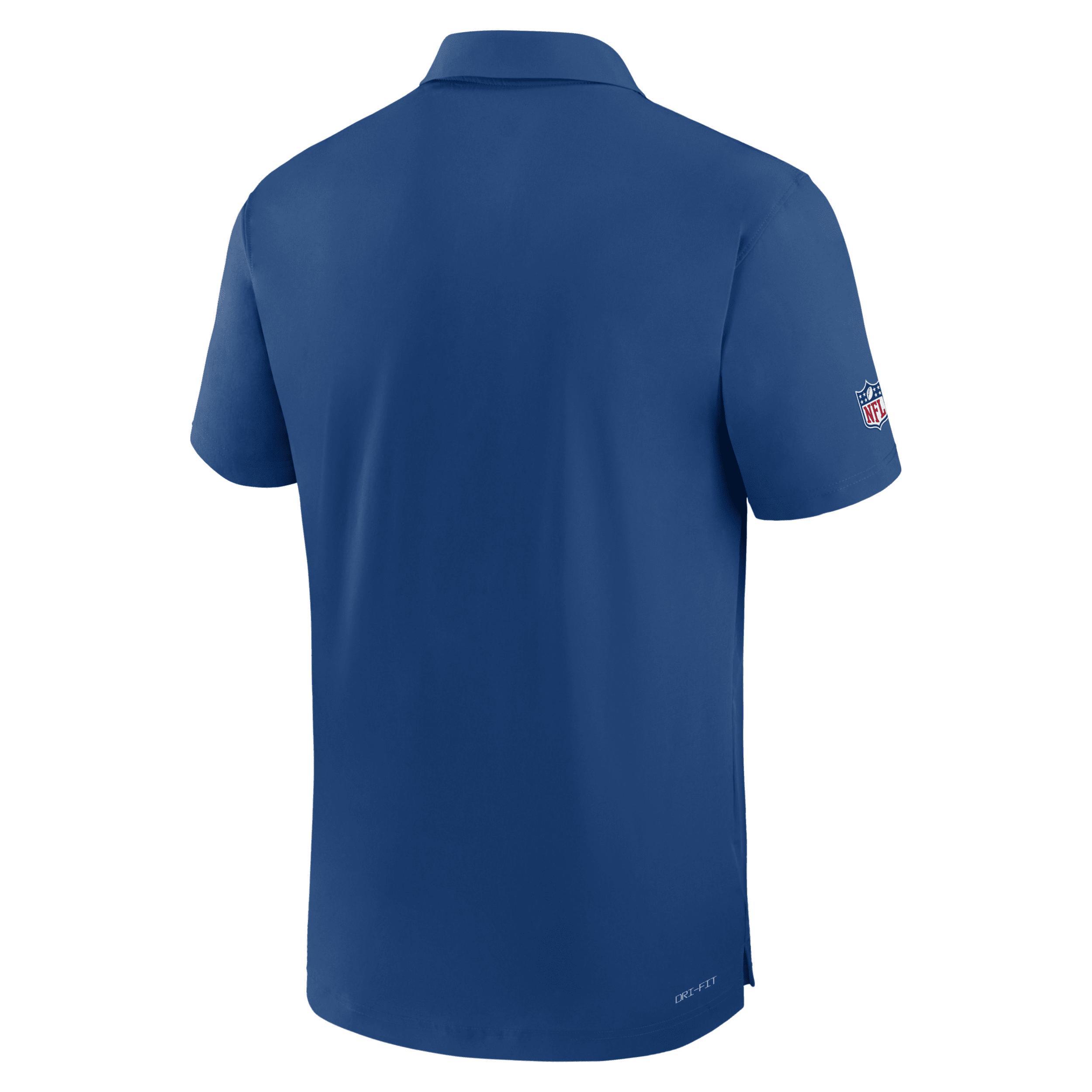 Mens Nike Royal Indianapolis Colts Sideline Coaches Performance Polo Product Image