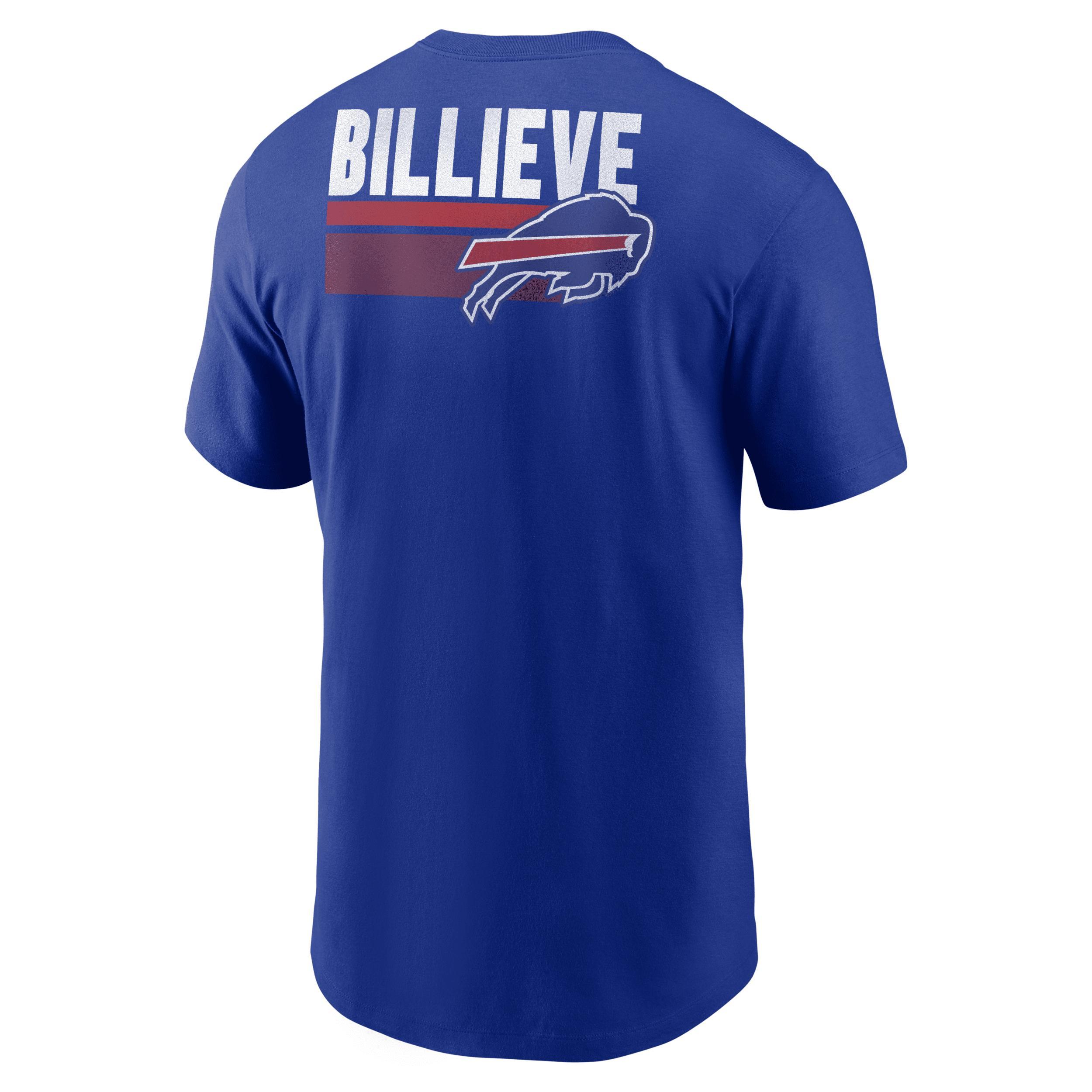 Mens Nike Royal Buffalo Bills Blitz Essential T-Shirt Product Image