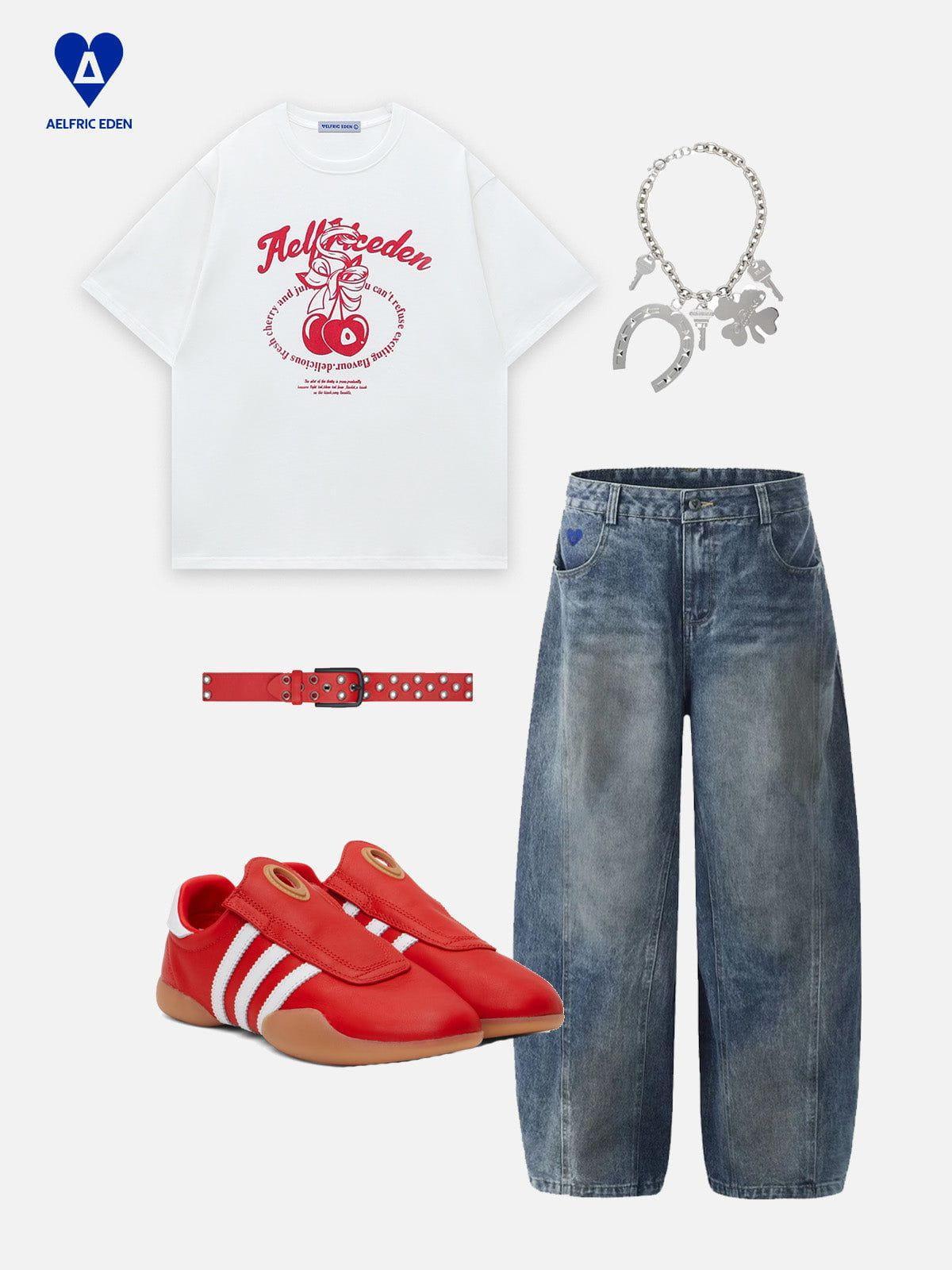 Aelfric Eden Cherry Print Tee Product Image